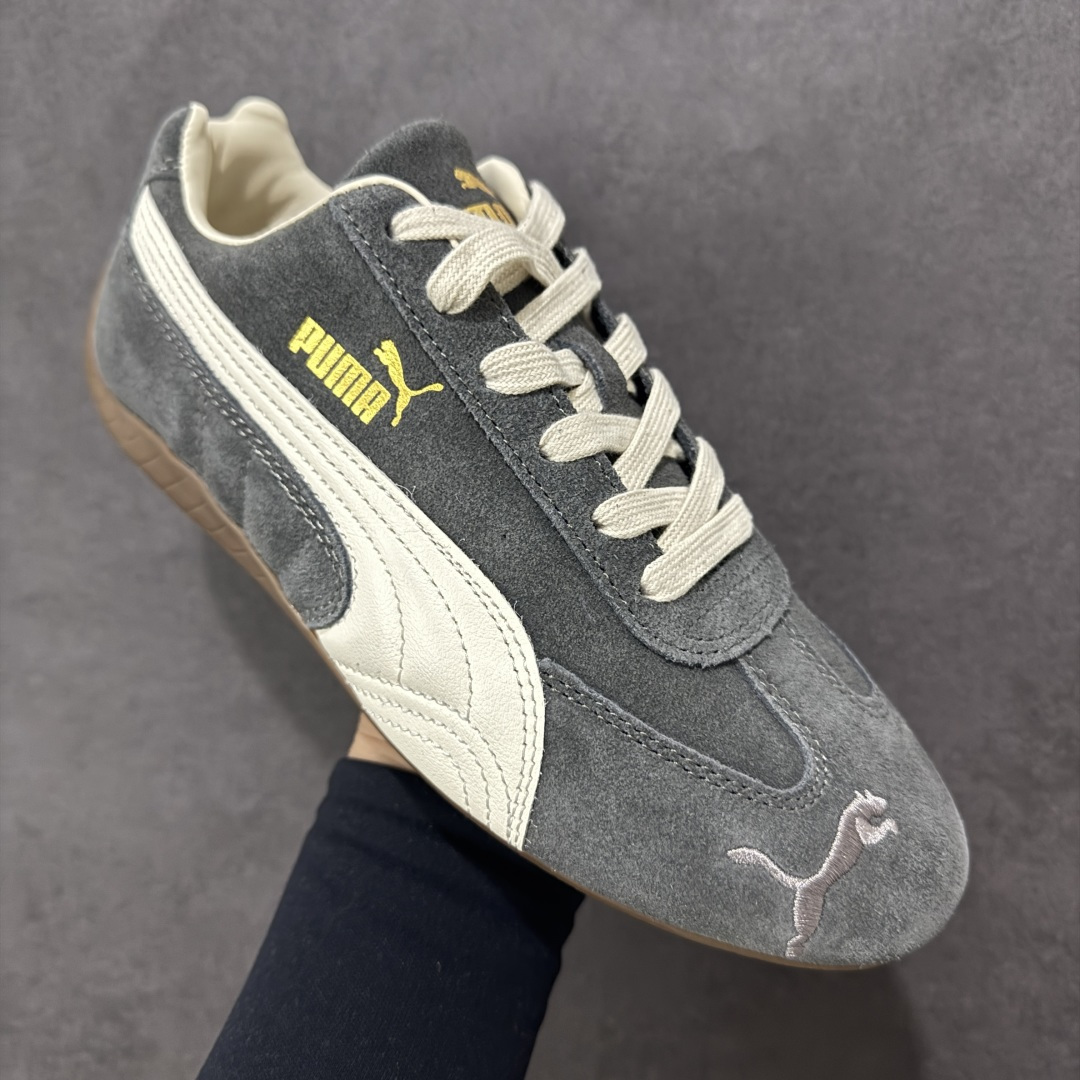 图片[3]-【公司级】PUMA彪马 speedcat 薄底 赛车 德男女同款 夏日多巴胺 深灰米 全黑配色+哑光皮质 原厂银色带凹凸LOGO 鞋带带蜡体更显高质感 所有文本不如实物 #CS大厂出品 多配色 #大底组合版带EVA #加厚鞋垫更舒适弹性 #原厂刺绣电绣 #全皮面哑光 编码：403688-03 尺码：35.5 36 37 37.5 38 38.5 39 40 40.5 41 42 42.5 43 44 44.5 45 编码：LDSB210220-选品中心