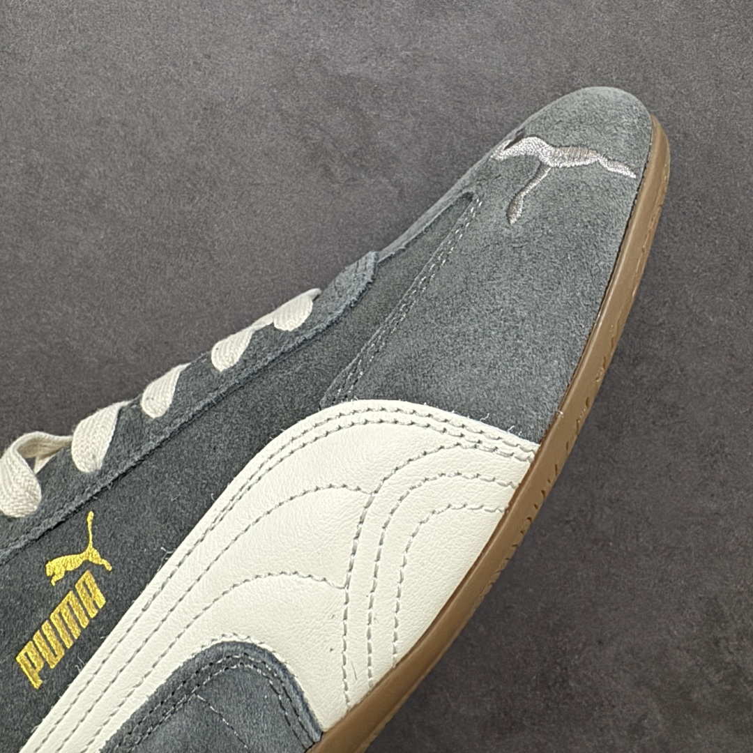 图片[5]-【公司级】PUMA彪马 speedcat 薄底 赛车 德男女同款 夏日多巴胺 深灰米 全黑配色+哑光皮质 原厂银色带凹凸LOGO 鞋带带蜡体更显高质感 所有文本不如实物 #CS大厂出品 多配色 #大底组合版带EVA #加厚鞋垫更舒适弹性 #原厂刺绣电绣 #全皮面哑光 编码：403688-03 尺码：35.5 36 37 37.5 38 38.5 39 40 40.5 41 42 42.5 43 44 44.5 45 编码：LDSB210220-选品中心