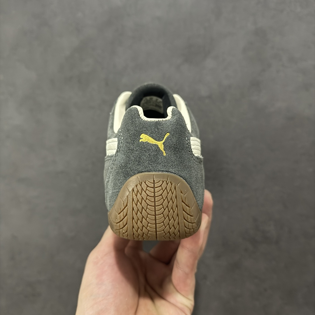 图片[4]-【公司级】PUMA彪马 speedcat 薄底 赛车 德男女同款 夏日多巴胺 深灰米 全黑配色+哑光皮质 原厂银色带凹凸LOGO 鞋带带蜡体更显高质感 所有文本不如实物 #CS大厂出品 多配色 #大底组合版带EVA #加厚鞋垫更舒适弹性 #原厂刺绣电绣 #全皮面哑光 编码：403688-03 尺码：35.5 36 37 37.5 38 38.5 39 40 40.5 41 42 42.5 43 44 44.5 45 编码：LDSB210220-选品中心