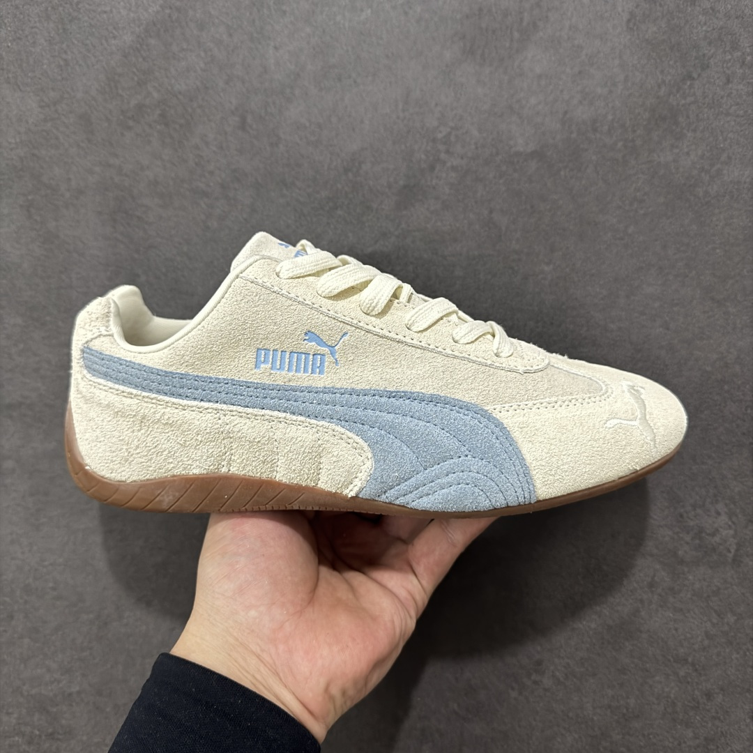 【公司级】PUMA彪马 speedcat 薄底 赛车 德男女同款 夏日多巴胺 深灰米 全黑配色+哑光皮质 原厂银色带凹凸LOGO 鞋带带蜡体更显高质感 所有文本不如实物 #CS大厂出品 多配色 #大底组合版带EVA #加厚鞋垫更舒适弹性 #原厂刺绣电绣 #全皮面哑光 编码：401698-19 尺码：35.5 36 37 37.5 38 38.5 39 40 40.5 41 42 42.5 43 44 44.5 45 编码：LDSB210220-选品中心