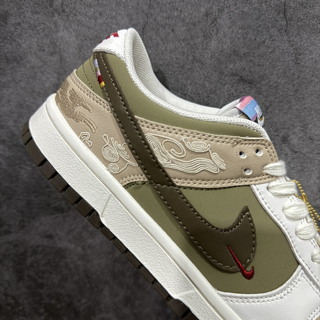 图片[7]-【礼盒版】Nike Dunk Pegasus Pack CNY \”马年限定\” 舒适贴合 低帮 板鞋 男女同款 米褐色 米棕配色+敦煌飞马暗纹刺绣，红勾+马蹄金属扣戳中细节控，鞋垫还藏《天马赋》篆字，国潮味儿直接拉满！ 货号： IQ1118-220 尺码：36-45-选品中心