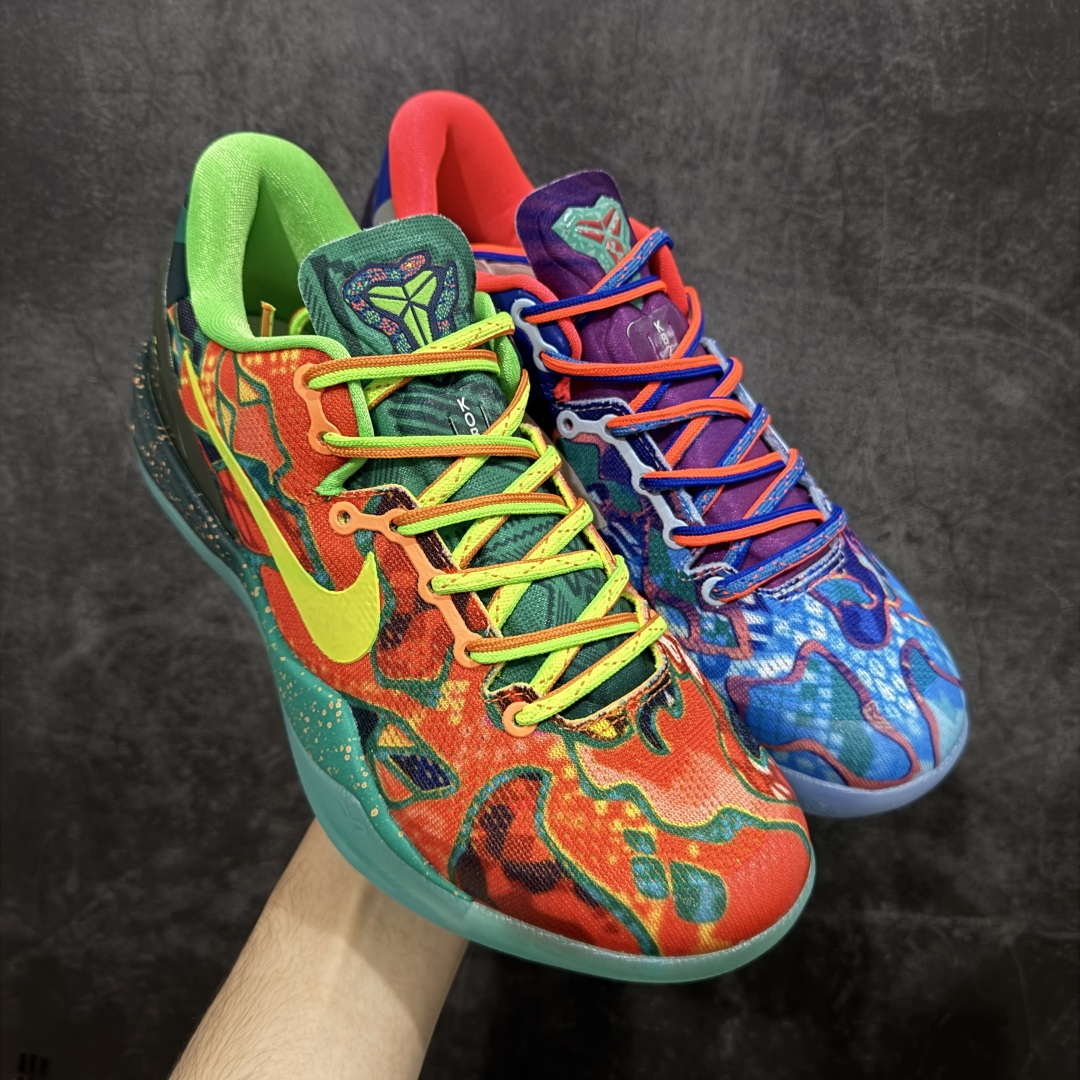 【纯原版】Nike Zoom Kobe Ⅷ System 科比8代低帮实战篮球鞋 鞋垫升级配备超厚PHY