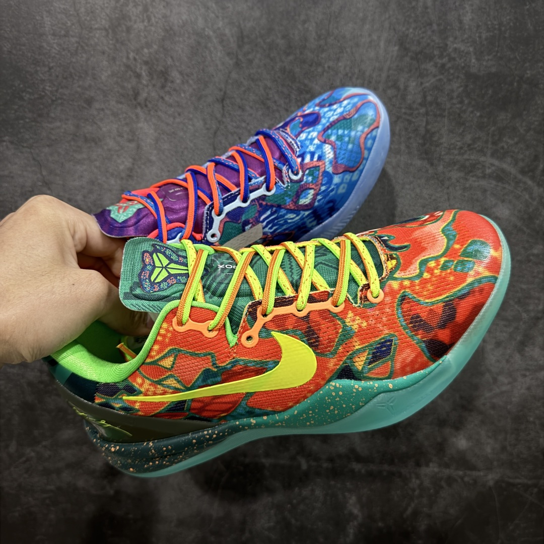 【纯原版】Nike Zoom Kobe Ⅷ System 科比8代低帮实战篮球鞋 鞋垫升级配备超厚PHY