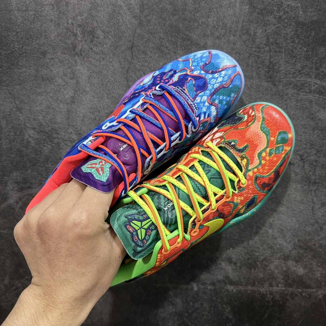 【纯原版】Nike Zoom Kobe Ⅷ System 科比8代低帮实战篮球鞋 鞋垫升级配备超厚PHY