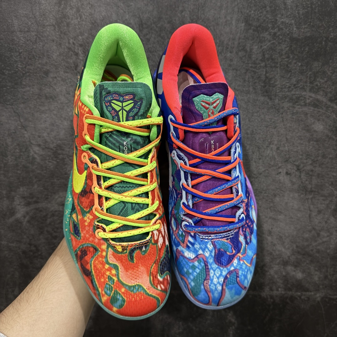 【纯原版】Nike Zoom Kobe Ⅷ System 科比8代低帮实战篮球鞋 鞋垫升级配备超厚PHY