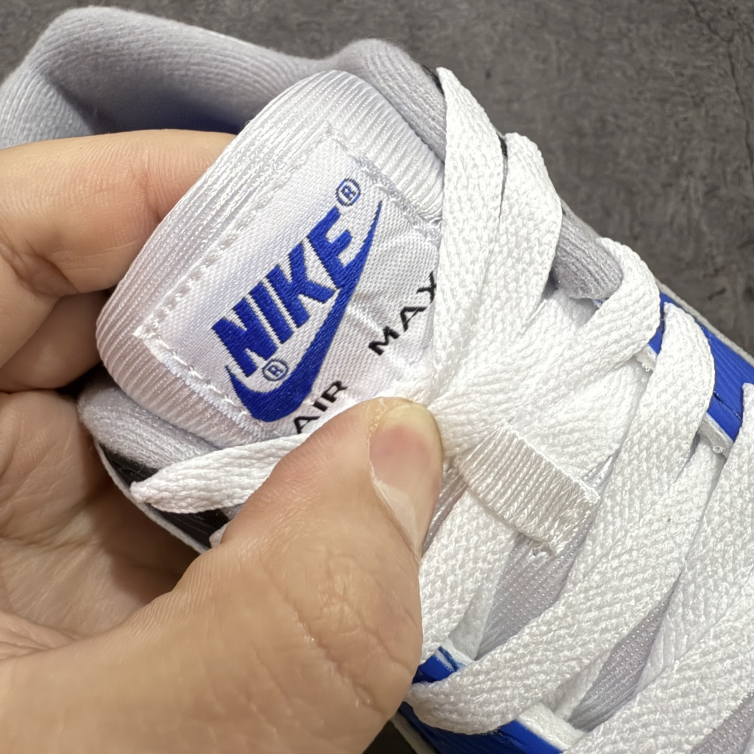 图片[6]-【Max纯原版】Nike Air Max 90 舒适 复古 合成革减震防滑透气 低帮 休闲跑步鞋 灰黑蓝 CD0881-102 顶级90款问市 开发数月 原版开发 多道QC质检 鞋型完美复刻 原厂级别工艺 正确色卡 正确气垫蓝光 正确大底 独家私模 采用进口头层牛皮拼接 定位高端市场 行业标杆工艺 尺码：39 40 40.5 41 42 42.5 43 44 44.5 45 46-选品中心