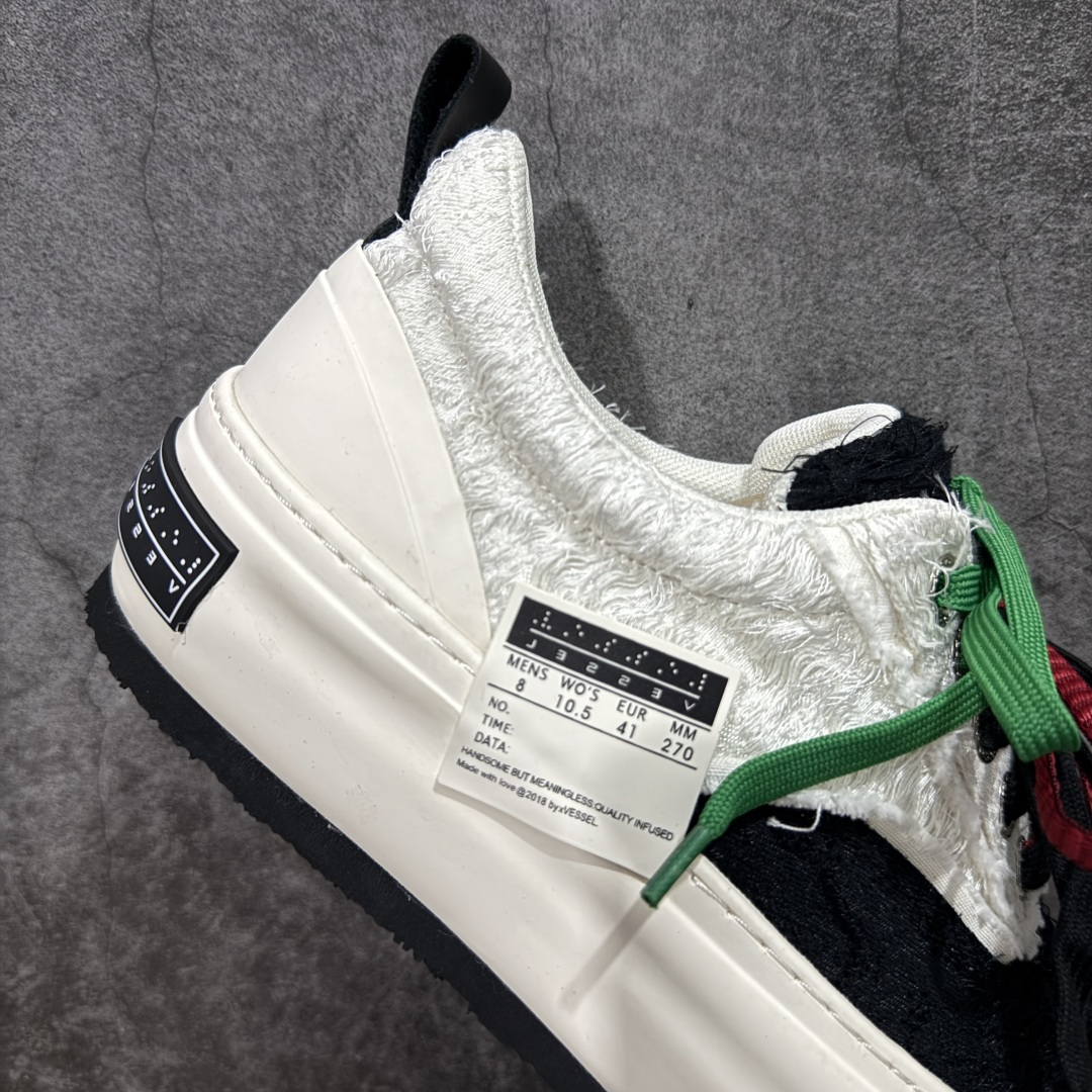 图片[7]-【莞顶礼盒版】xVESSEL × 吴建豪联名｜雪花酥Snowflake厚底增高板鞋】 ✨ #街头新宠 #甜酷有型 吴建豪亲自操刀设计，用「雪花酥」灵感颠覆传统板鞋基因！ 5cm隐形厚底暗藏心机，显高显腿长✔️ 软弹中底+防滑齿纹，暴走8小时不累脚👟 🎨 𝗖𝗢𝗖𝗛𝗼𝗜𝗰𝗲𝗿 三色狙击审美𝗧𝗼𝘁𝗽𝗼𝗶𝗻𝘁： ▫️「牛乳白」：软糯奶霜包裹鞋身，温柔狙击少女心 ▫️「奥利奥」：经典黑白漩涡纹，永不过时的𝗢𝘂𝘁𝗳𝗶𝘁𝗖位神器 ▫️「黑松露」：哑光麂皮𝗑金属细节，暗黑系𝗚𝗶𝗿𝗹𝗹𝗮𝘇必备𝗚𝗔𝗢级单品 🌟𝗗𝗲𝘀𝗶𝗴𝗻 𝗛𝗶𝗴𝗵𝗹𝗶𝗴𝗵𝘁： ✅解构式绑带𝗑异形后跟，每一步都踩在𝗧𝗼𝘁𝗽𝗼𝗶𝗻𝘁 ✅可拆卸雪花图腾配件，解锁𝟭𝟬𝟬𝟬+种穿搭姿势 ✅3M反光条暗藏𝗦𝗡𝗘𝗔𝗞𝗘𝗥𝗛𝗘𝗔𝗗彩蛋，夜行自带𝗙𝗼𝗰𝘂𝘀光效 尺码：35-45-选品中心