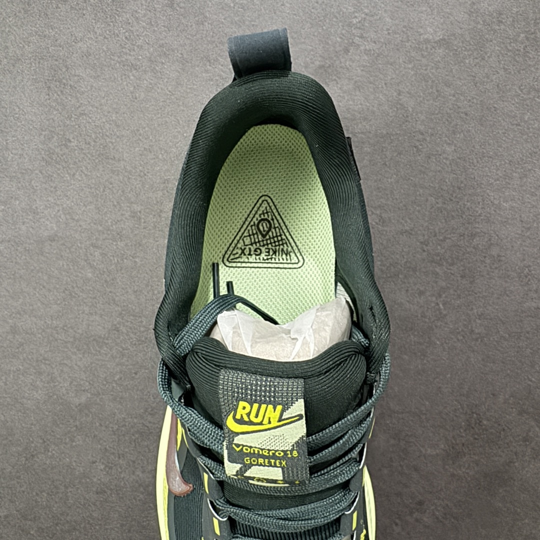 图片[7]-【纯原组合底】Nike VOMERO 18 GTX 耐克 舒适减震防滑 低帮跑步鞋 正确组合大底 正确真正gtx防水鞋面 全掌ReactX泡绵中底 前掌和后跟还配备了Air Zoom气垫单元 据说跑起来更快更舒适哦 这次最大的升级点 首次引入了ReactX泡绵 货号：HQ7002-300 尺码：35.5 36 36.5 37.5 38 38.5 39 40 40.5 41 42 42.5 43 44 45 编码：GLB240250-选品中心