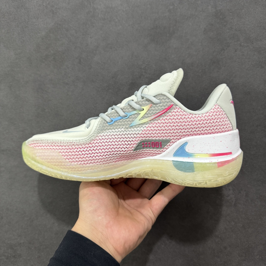 图片[2]-【公司级】Nike Air Zoom G.T.Cut 1 EP耐克新款实战系列篮球鞋 大厂纯原生产线出品 全掌REACT+ZOOM STROBEL+后跟ZOOM 离地面更近的设计提供更快的反应速度 轻质双层网质鞋面 鞋面部分区域加强提供更好的控制力 低密度材料制成的鞋舌轻质舒适 后跟处分别配有“GT”字样和全新的鞋款系列Logo 货号：CZ0176-106-选品中心