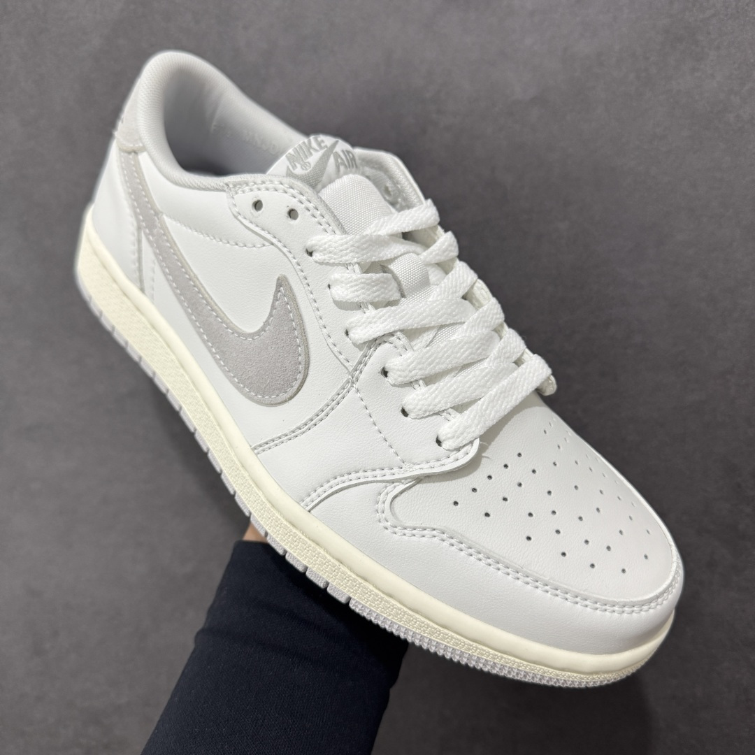 图片[3]-【H11版本】耐克Nike Air Jordan 1 AJ1经典复古经典低帮百搭文化篮球鞋 FB9933-100 公司级真标半码制#原档案原数据开发版型#采用荔枝纹头层皮革鞋面材质#原厂立体填充鞋舌海绵#中底注胶孔及缜密中底拉帮工艺#原数据开发模具大底 尺码：35.5 36 36.5 37.5 38 38.5 39 40 40.5 41 42 42.5 43 44 44.5 45 46 47.5 编码：H11B270280-选品中心