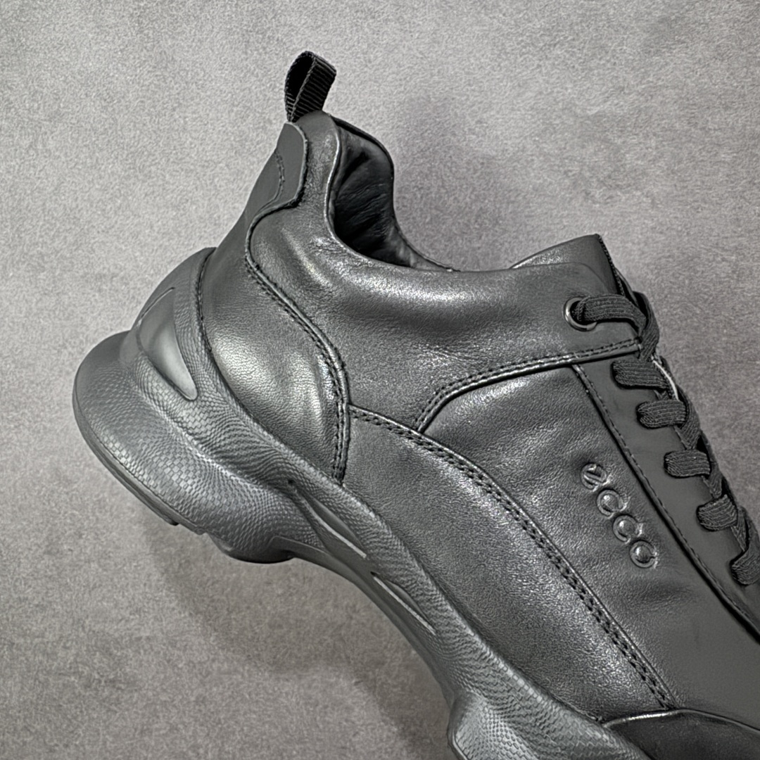 图片[6]-【广东纯原版本】Ecco 爱步 正装休闲系列男士套脚鞋 #版型简约大气耐看 精选头层小牛皮 皮面超软 纹理清晰 细腻 质感强 穿着舒适 档次高 便捷鞋带 套脚即穿 橡胶软底 天然橡胶 抗震防滑 耐磨耐折 轻便舒适 车线加固 软底软面 脚感一流真材实料 免检品质 质量保证 货号：882517-01001 尺码：38 39 40 41 42 43 44 皮鞋码-选品中心