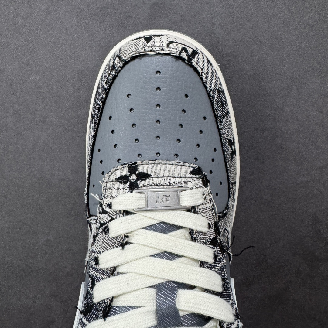 图片[8]-【定制版】Nike Air Force 1 Low 07 LV联名 空军一号低帮板鞋 原楦头原纸板 打造纯正空军版型 专注外贸渠道 全掌内置蜂窝气垫 原盒配件 原厂中底钢印、拉帮完美 货号：XS1958-583 尺码：36-45-选品中心