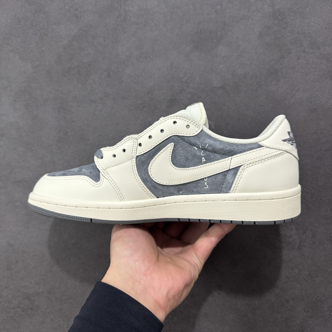 图片[2]-【定制版】Air Jordan 1 Low AJ1 乔1 北面联名 高端定制 倒钩低帮复古篮球鞋  #定制鞋盒 大厂纯原品质出货 超高清洁度 皮料切割干净无任何毛边 细节完美 货号：DM7866-126  尺码：36 36.5 37.5 38 36.5 39 40 40.5 41 42 42.5 43 44 44.5 45-选品中心