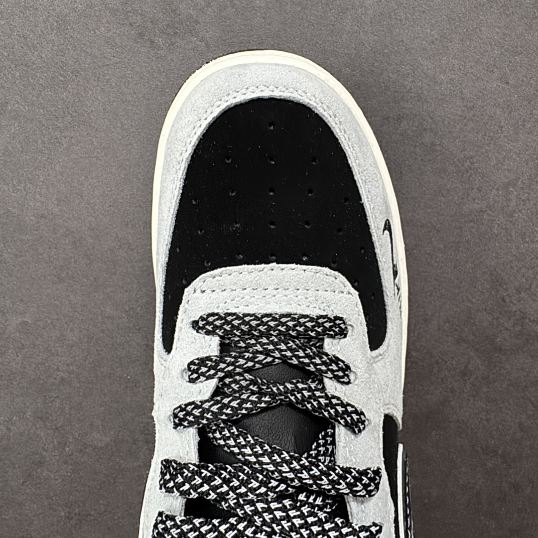 图片[8]-【定制版】解构主义遇上街头联名！Supreme x Nike AF1 Low SS1979-003 以灰黑绒面为基底，异形Swoosh融合Supreme标识，每一处线条都藏着潮流设计巧思 尺码：36-45 编码：HXSA310320-选品中心