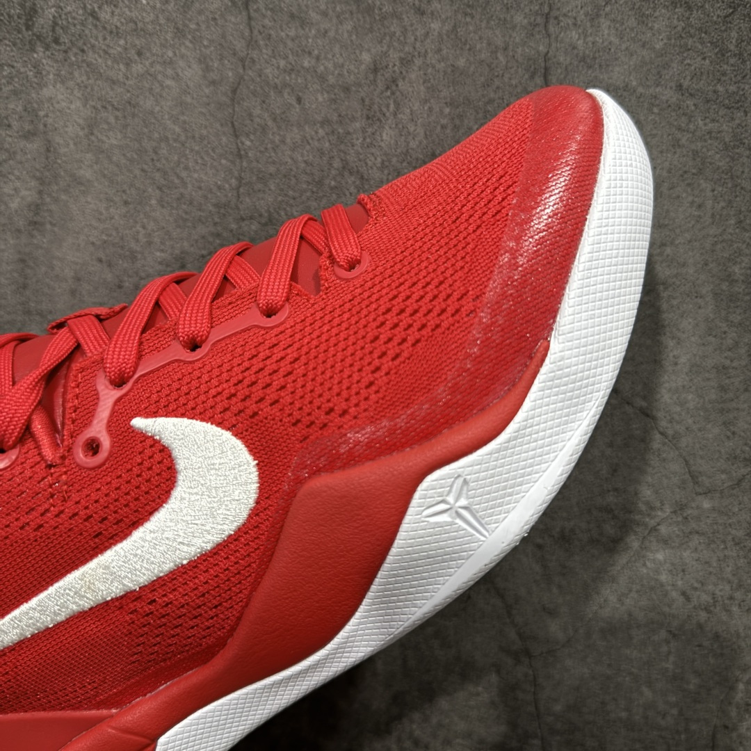 图片[6]-【CK纯原版】Nike Zoom Kobe Ⅷ System 科比8代低帮实战篮球鞋 鞋垫升级配备超厚PHYLON中底 前后掌部位搭载Zoom气垫单元 塑料碳纤维支撑中板 KOBE VII体系的速度模块配备了 PHYLON 中底和在前后掌部位的 Zoom气垫单元，提供快速响应的缓冲。同时，采用低帮弹力鞋口设计，使鞋子能够紧贴脚踝提供更好的支撑。速度模块采用贴合脚面的舒适包裹设计，摒弃传统的鞋舌和鞋内套，使球鞋更加轻质。 货号：HF9550-600 尺码：39-47.5-选品中心