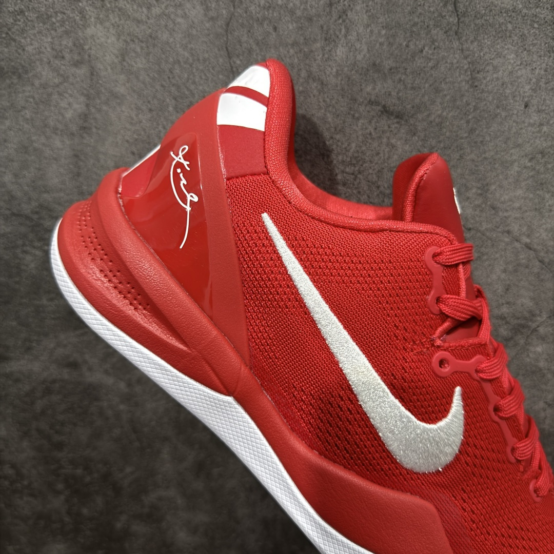 图片[7]-【CK纯原版】Nike Zoom Kobe Ⅷ System 科比8代低帮实战篮球鞋 鞋垫升级配备超厚PHYLON中底 前后掌部位搭载Zoom气垫单元 塑料碳纤维支撑中板 KOBE VII体系的速度模块配备了 PHYLON 中底和在前后掌部位的 Zoom气垫单元，提供快速响应的缓冲。同时，采用低帮弹力鞋口设计，使鞋子能够紧贴脚踝提供更好的支撑。速度模块采用贴合脚面的舒适包裹设计，摒弃传统的鞋舌和鞋内套，使球鞋更加轻质。 货号：HF9550-600 尺码：39-47.5-选品中心