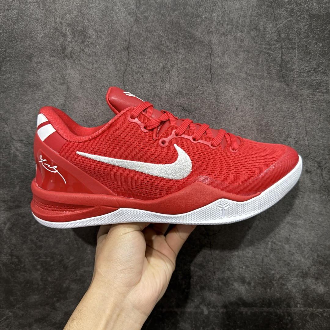 【CK纯原版】Nike Zoom Kobe Ⅷ System 科比8代低帮实战篮球鞋 鞋垫升级配备超厚PHYLON中底 前后掌部位搭载Zoom气垫单元 塑料碳纤维支撑中板 KOBE VII体系的速度模块配备了 PHYLON 中底和在前后掌部位的 Zoom气垫单元,提供快速响应的缓冲。同时,采用低帮弹力鞋口设计,使鞋子能够紧贴脚踝提供更好的支撑。速度模块采用贴合脚面的舒适包裹设计,摒弃传统的鞋舌和鞋内套,使球鞋更加轻质。 货号:HF9550-600 尺码:39-47.5-选品中心
