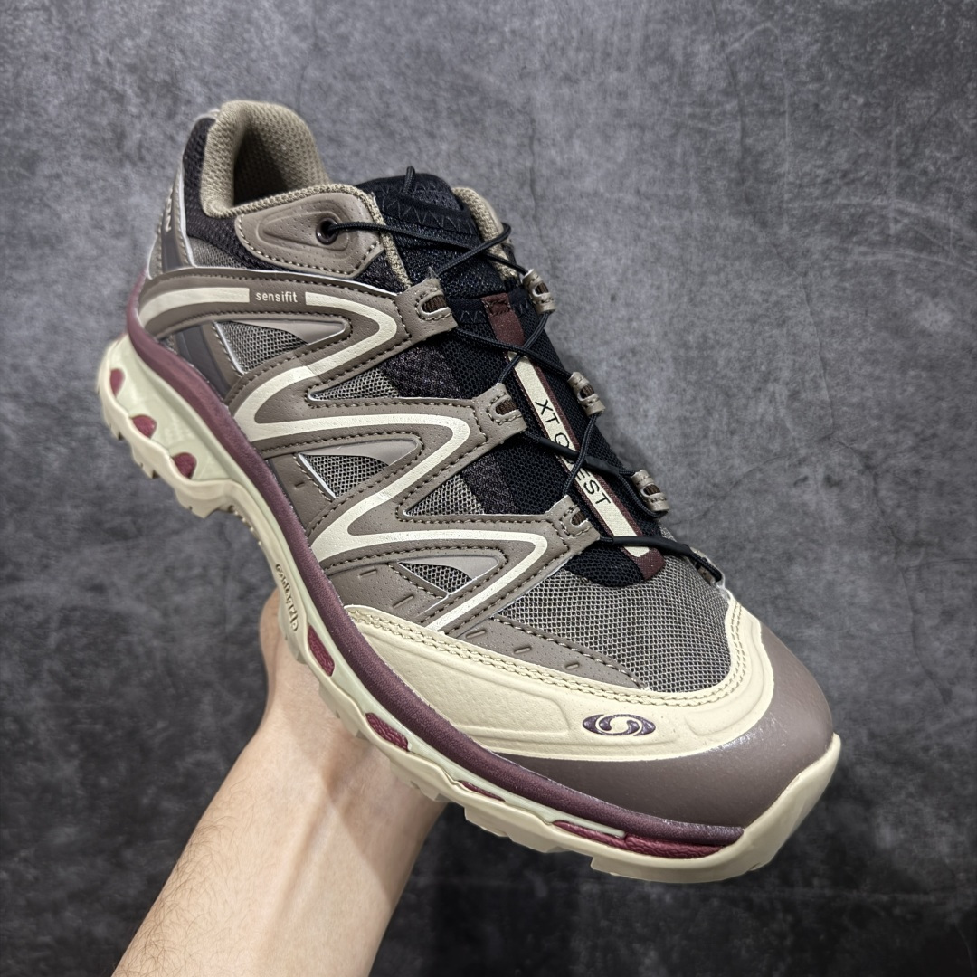 图片[3]-【PK升级版】Salomon XT-QUEST ADV 萨洛蒙 时尚 舒适减震防滑耐磨 低帮跑步鞋 男女同款 478850 纯原外贸平台特供订单 耗时半年巨作 全套原纸板楦头开发 原厂特供网布配套加持 确保原汁原味 完美呈现版型 原档数据独家私模五层组合大底 男女鞋同步官方 原装Ortholite轻量化鞋垫 中底布带钢印编号 原厂TPU锁扣 进口港宝加持 后跟自然饱满 还原公司包裹性 基于 SALOMON 初代 XT 鞋身造型并搭载 4D ADVANCED CHASSIS™ 大底打造而成 为这款 XT-QUEST 带来了多项足部控制与保护等功能性 如在运动过程中控制左右晃动的过程而提高稳定性、改善长途越野过程中足中到足尖的过渡、提高感知岩石的精确度以抵抗尖锐物体对脚底的伤害以及采用动态缓冲来增强穿着舒适感 从而减轻疲劳感 使 XT-QUEST 成为一双舒适且安全的户外之履 尺码：36 36.5 37.5 38 38.5 39 40 40.5 41 42 42.5 43 44 44.5 45-选品中心