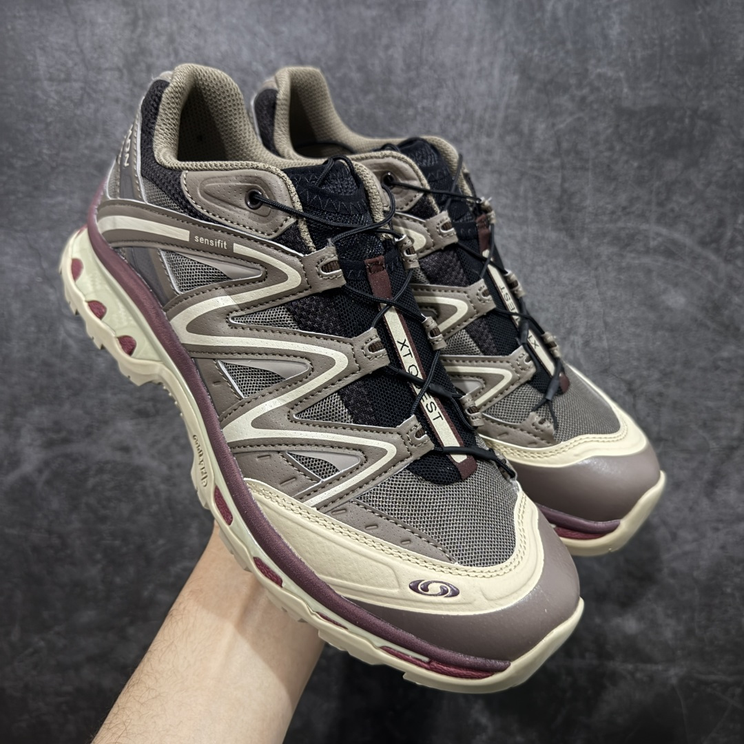 【PK升级版】Salomon XT-QUEST ADV 萨洛蒙 时尚 舒适减震防滑耐磨 低帮跑步鞋 男女同款 478850 纯原外贸平台特供订单 耗时半年巨作 全套原纸板楦头开发 原厂特供网布配套加持 确保原汁原味 完美呈现版型 原档数据独家私模五层组合大底 男女鞋同步官方 原装Ortholite轻量化鞋垫 中底布带钢印编号 原厂TPU锁扣 进口港宝加持 后跟自然饱满 还原公司包裹性 基于 SALOMON 初代 XT 鞋身造型并搭载 4D ADVANCED CHASSIS™ 大底打造而成 为这款 XT-QUEST 带来了多项足部控制与保护等功能性 如在运动过程中控制左右晃动的过程而提高稳定性、改善长途越野过程中足中到足尖的过渡、提高感知岩石的精确度以抵抗尖锐物体对脚底的伤害以及采用动态缓冲来增强穿着舒适感 从而减轻疲劳感 使 XT-QUEST 成为一双舒适且安全的户外之履 尺码:36 36.5 37.5 38 38.5 39 40 40.5 41 42 42.5 43 44 44.5 45-选品中心