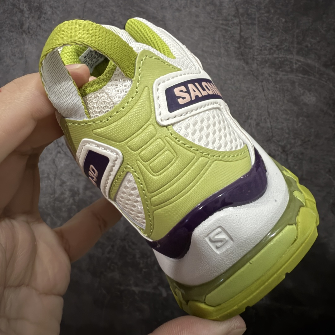 图片[2]-【666版本】SALOMON 萨洛蒙 XA PRO 3D 户外运动 网布减震防滑透气 低帮跑步鞋 男女同款 白绿477737 全新品质 巅峰之作 所有配色均购物原版拆解1：1开发 原材料打造 非市场公版便宜货 私模大底 清洁度比市场所有版本都高 全套原纸板楦头开发 原厂网布配套 确保原汁原味 完美呈现版型 原档数据独家私模五层组合大底 男女鞋同步官方开发至46 原装Ortholite轻量化鞋垫 中底布带钢印编号 原厂TPU锁扣 进口港宝加持 后跟自然饱满 还原公司包裹性 鞋面采用SENSIFT贴合技术 全方位贴合包裹脚型 鞋跟部鞋底牵引设计 提供强大的抓地性能 更适应野外崎岖不平的道路 其3D ADVANCED CHASSIS底盘 材料轻量大化 钉齿设计更具稳定性 防护性 鞋底易磨损区运用CONTAGRIP高耐磨材料 应对城市硬质路面长距离跑考验 尺码：36 36.5 37.5 38 38.5 39 40 40.5 41 42 42.5 43 44 45 46-选品中心