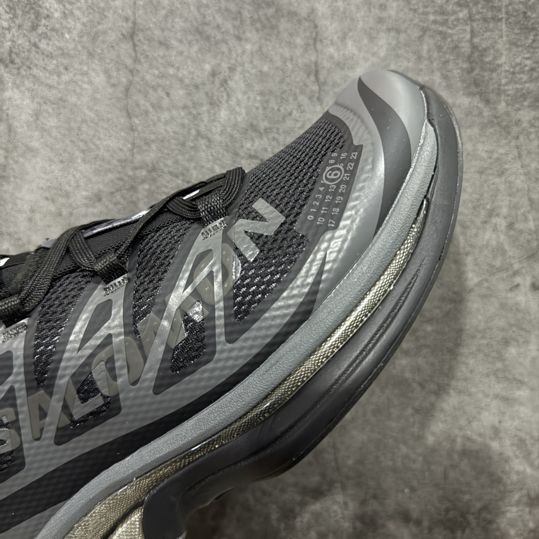 图片[6]-【纯原版】 MM6 Maison Margiela x SALOMON 萨洛蒙 XT-6网布绒面革 舒适 低帮 生活休闲鞋 男女款 黑色 纯原外贸平台特供订单 全套原纸板楦头开发 原厂特供网布配套加持 确保原汁原味 完美呈现版型 原档数据独家私模五层组合大底 原装Ortholite轻量化鞋垫 原厂TPU锁扣 进口港宝加持 后跟自然饱满 还原公司包裹性 尺码： 36-47.5-选品中心