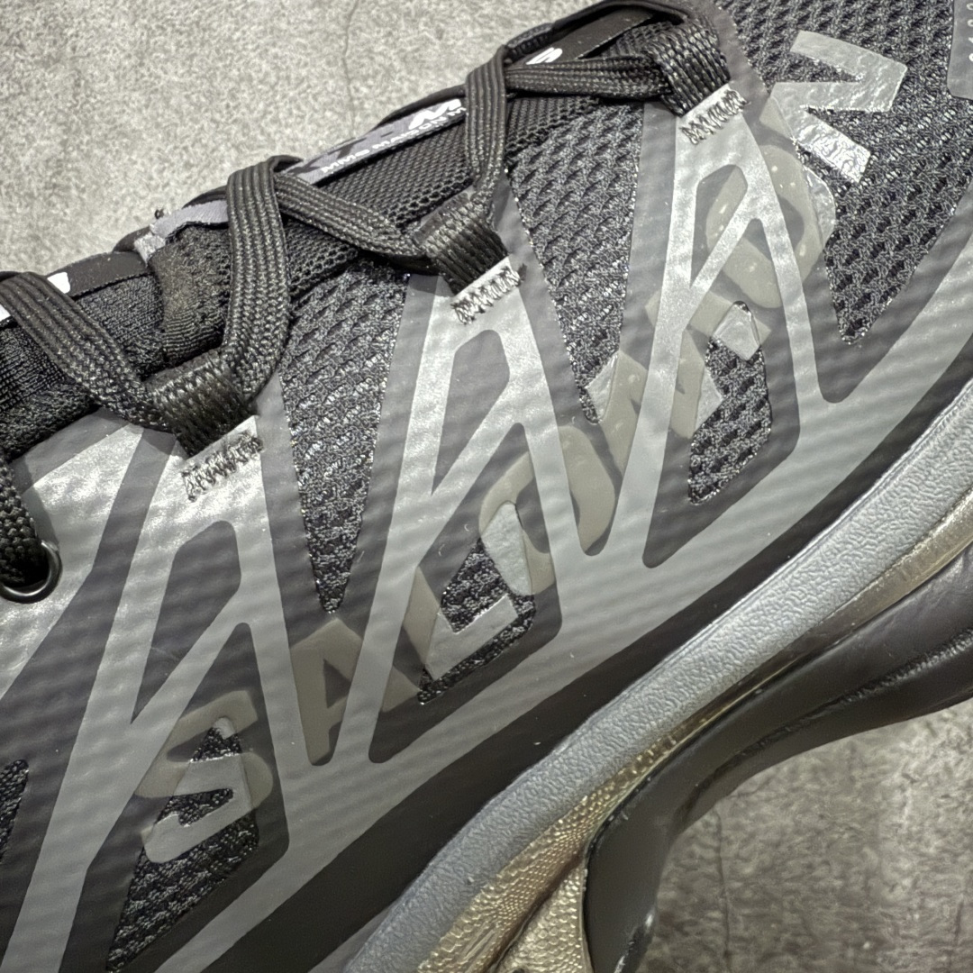 图片[4]-【纯原版】 MM6 Maison Margiela x SALOMON 萨洛蒙 XT-6网布绒面革 舒适 低帮 生活休闲鞋 男女款 黑色 纯原外贸平台特供订单 全套原纸板楦头开发 原厂特供网布配套加持 确保原汁原味 完美呈现版型 原档数据独家私模五层组合大底 原装Ortholite轻量化鞋垫 原厂TPU锁扣 进口港宝加持 后跟自然饱满 还原公司包裹性 尺码： 36-47.5-选品中心