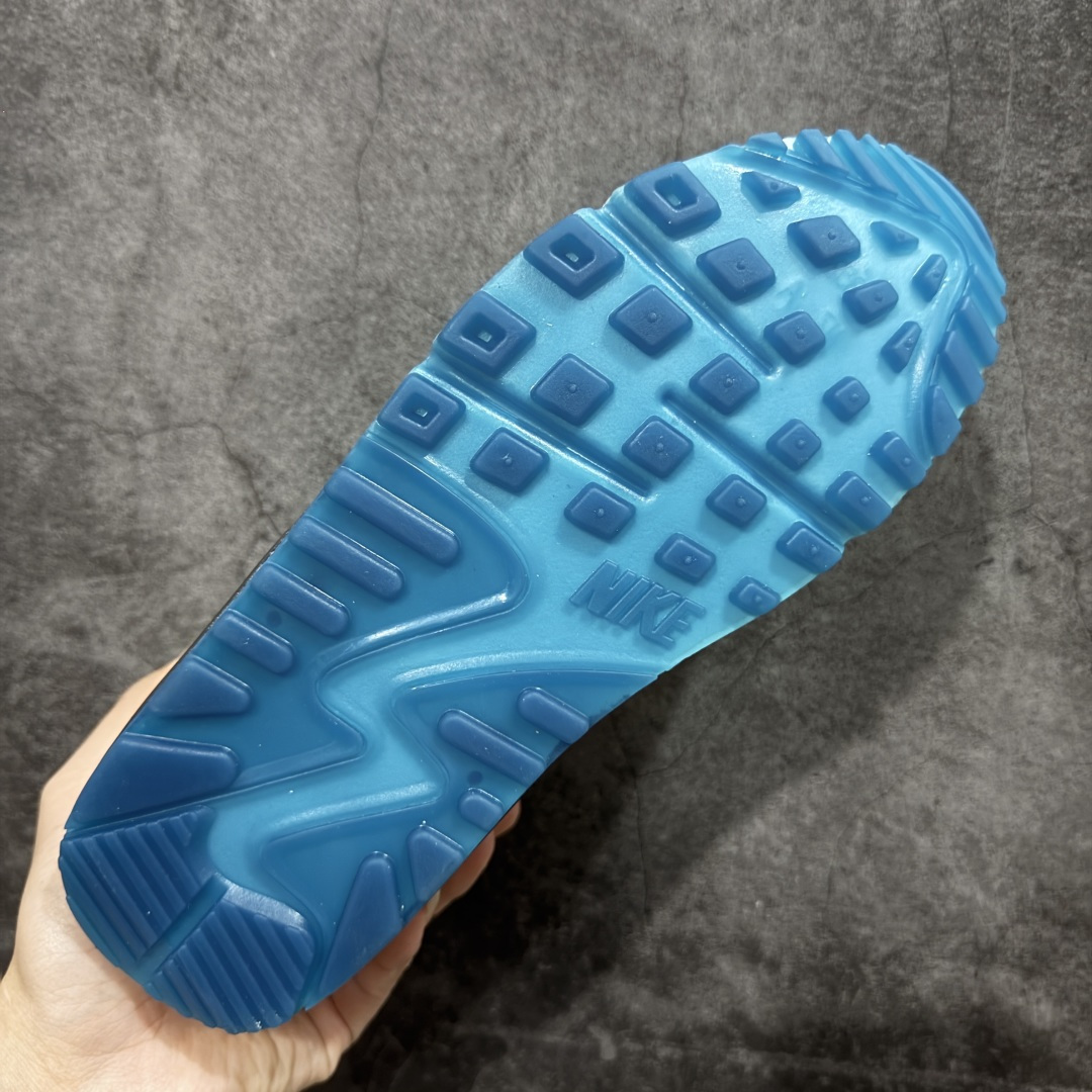 图片[9]-【顶级芯片版】Nike Air Max 90 舒适 复古 合成革减震防滑透气 低帮 休闲跑步鞋 黑白色 FV0381-001 鞋舌标可扫码 海外欧州过验版 原纸版原楦头 顶级90款问市 开发数月 原版开发 多道QC质检 鞋型完美复刻 原厂级别工艺 正确色卡 正确气垫蓝光 正确大底 独家私模 采用进口头层牛皮拼接 定位高端市场 行业标杆工艺 尺码：40 40.5 41 42 42.5 43 44 44.5 45 46-选品中心