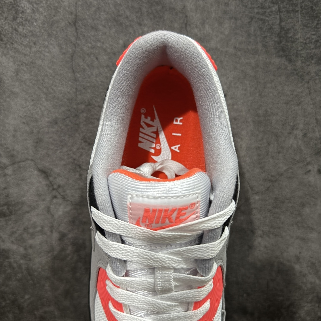 图片[8]-【Max纯原版】Nike Air Max 90 舒适 复古 合成革减震防滑透气 低帮 休闲跑步鞋 灰黑红 CT1685-100 顶级90款问市 开发数月 原版开发 多道QC质检 鞋型完美复刻 原厂级别工艺 正确色卡 正确气垫蓝光 正确大底 独家私模 采用进口头层牛皮拼接 定位高端市场 行业标杆工艺 尺码：39 40 40.5 41 42 42.5 43 44 44.5 45 46-选品中心