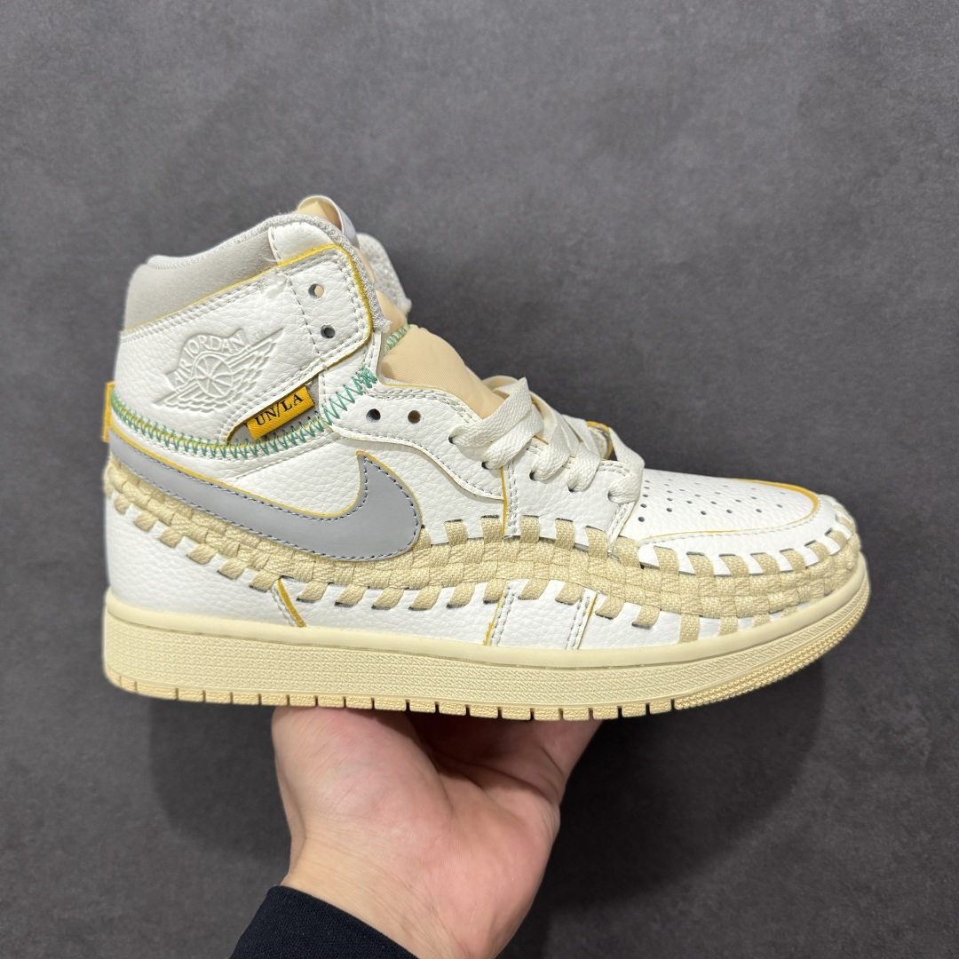 【公司级】Union x Nike Air Jordan 1 High AJ1乔1高帮休闲板鞋 同步官方配色市场唯一独家头层皮打造 原鞋原档案开发 原厂皮料 原档冲孔鞋头 正确满胶鞋垫 四线拉帮 原厂织唛标 鞋舌高弹海绵填充 货号：FD2565-001 尺码：36 36.5 37.5 38 38.5 39 40 40.5 41 42 42.5 43 44 45 编码：GQB210220-选品中心