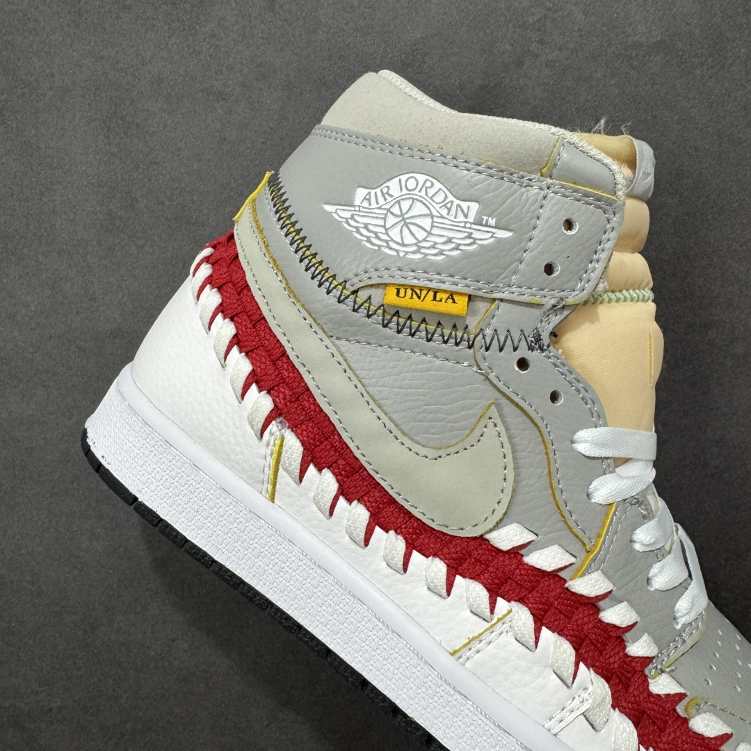 图片[6]-【公司级】Union x Nike Air Jordan 1 High AJ1乔1高帮休闲板鞋 同步官方配色市场唯一独家头层皮打造 原鞋原档案开发 原厂皮料 原档冲孔鞋头 正确满胶鞋垫 四线拉帮 原厂织唛标 鞋舌高弹海绵填充 货号：FD2565-007 尺码：36 36.5 37.5 38 38.5 39 40 40.5 41 42 42.5 43 44 45 编码：GQB210220-选品中心