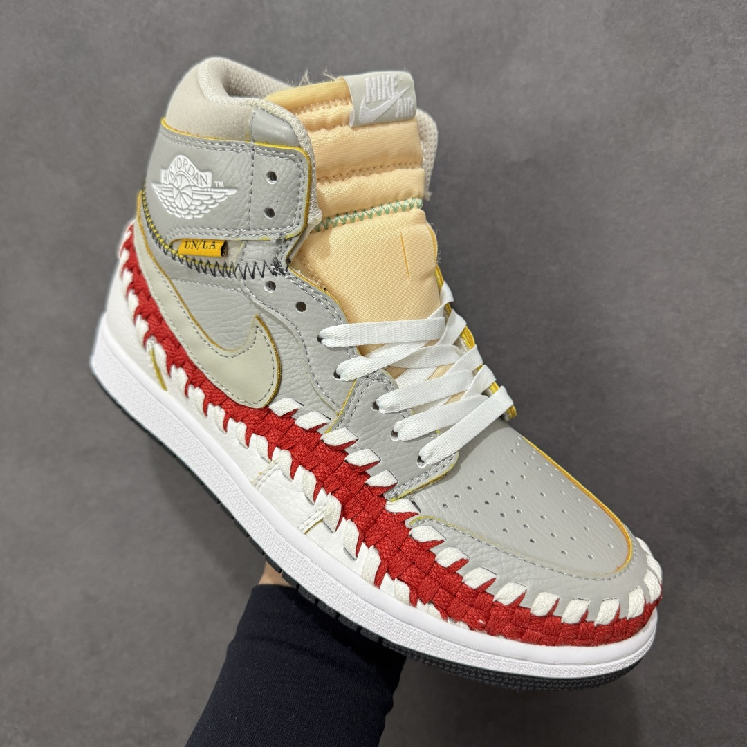 图片[3]-【公司级】Union x Nike Air Jordan 1 High AJ1乔1高帮休闲板鞋 同步官方配色市场唯一独家头层皮打造 原鞋原档案开发 原厂皮料 原档冲孔鞋头 正确满胶鞋垫 四线拉帮 原厂织唛标 鞋舌高弹海绵填充 货号：FD2565-007 尺码：36 36.5 37.5 38 38.5 39 40 40.5 41 42 42.5 43 44 45 编码：GQB210220-选品中心