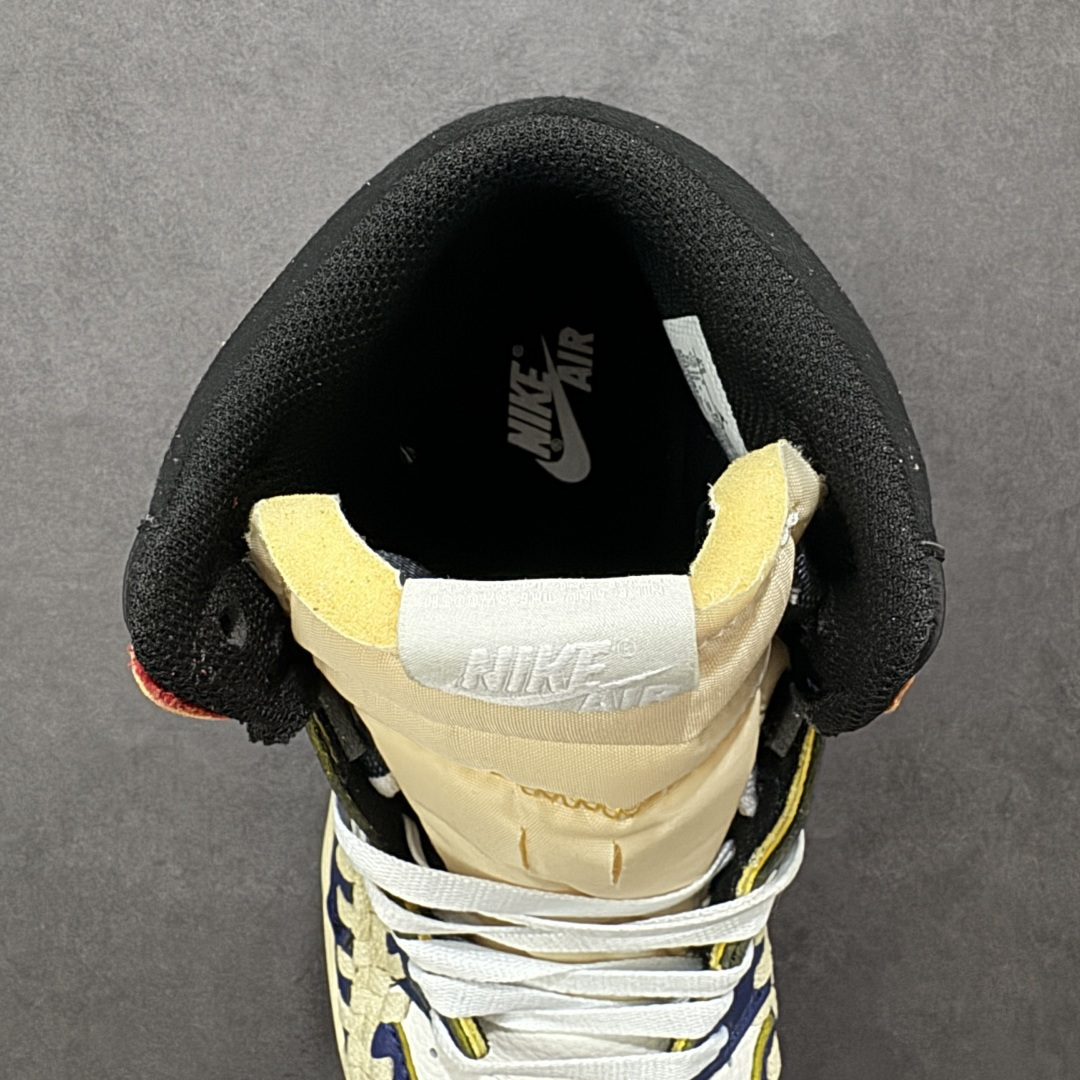 图片[7]-【公司级】Union x Nike Air Jordan 1 High AJ1乔1高帮休闲板鞋 同步官方配色市场唯一独家头层皮打造 原鞋原档案开发 原厂皮料 原档冲孔鞋头 正确满胶鞋垫 四线拉帮 原厂织唛标 鞋舌高弹海绵填充 货号：BV1300-146 尺码：36 36.5 37.5 38 38.5 39 40 40.5 41 42 42.5 43 44 45 编码：GQB210220-选品中心