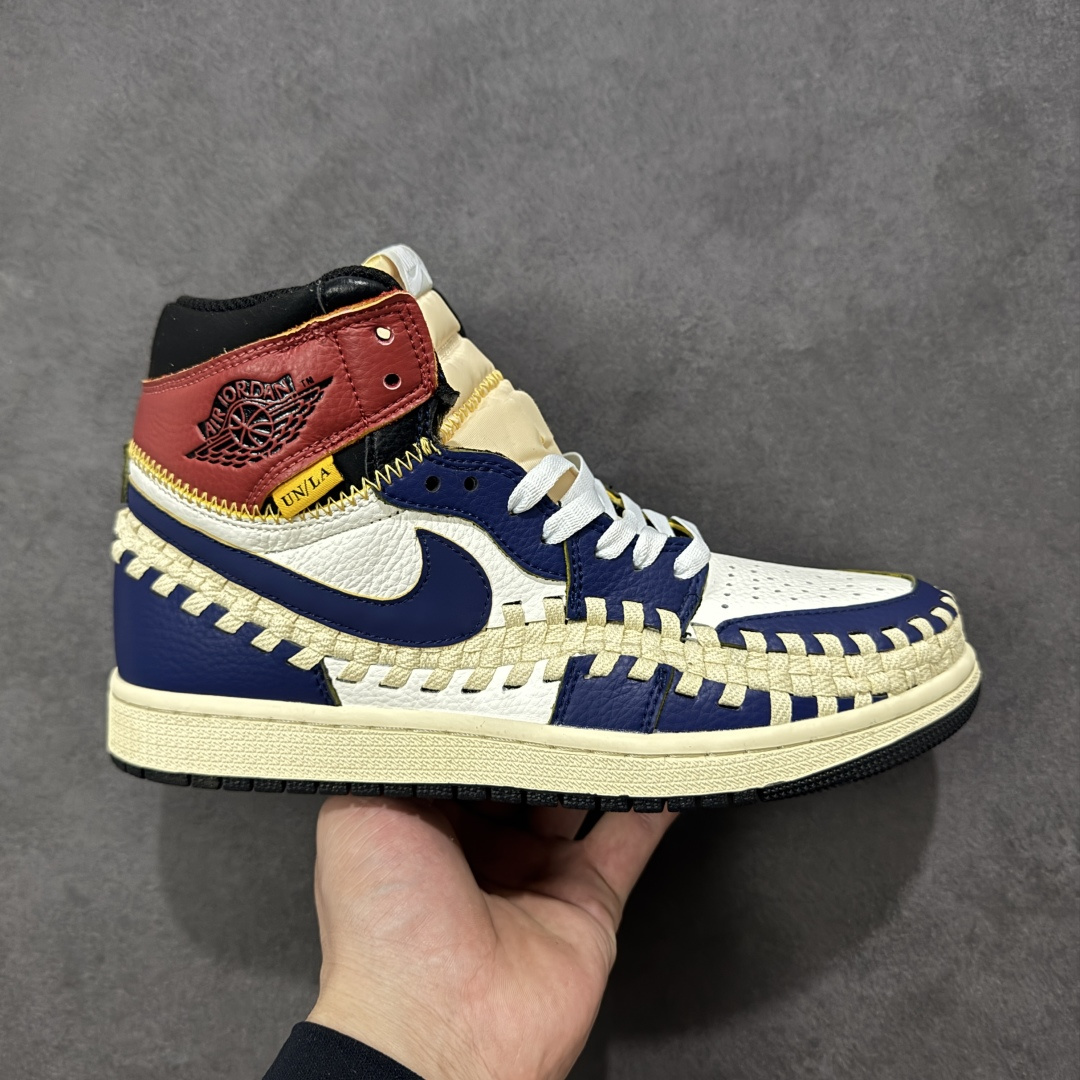 【公司级】Union x Nike Air Jordan 1 High AJ1乔1高帮休闲板鞋 同步官方配色市场唯一独家头层皮打造 原鞋原档案开发 原厂皮料 原档冲孔鞋头 正确满胶鞋垫 四线拉帮 原厂织唛标 鞋舌高弹海绵填充 货号：BV1300-146 尺码：36 36.5 37.5 38 38.5 39 40 40.5 41 42 42.5 43 44 45 编码：GQB210220-选品中心