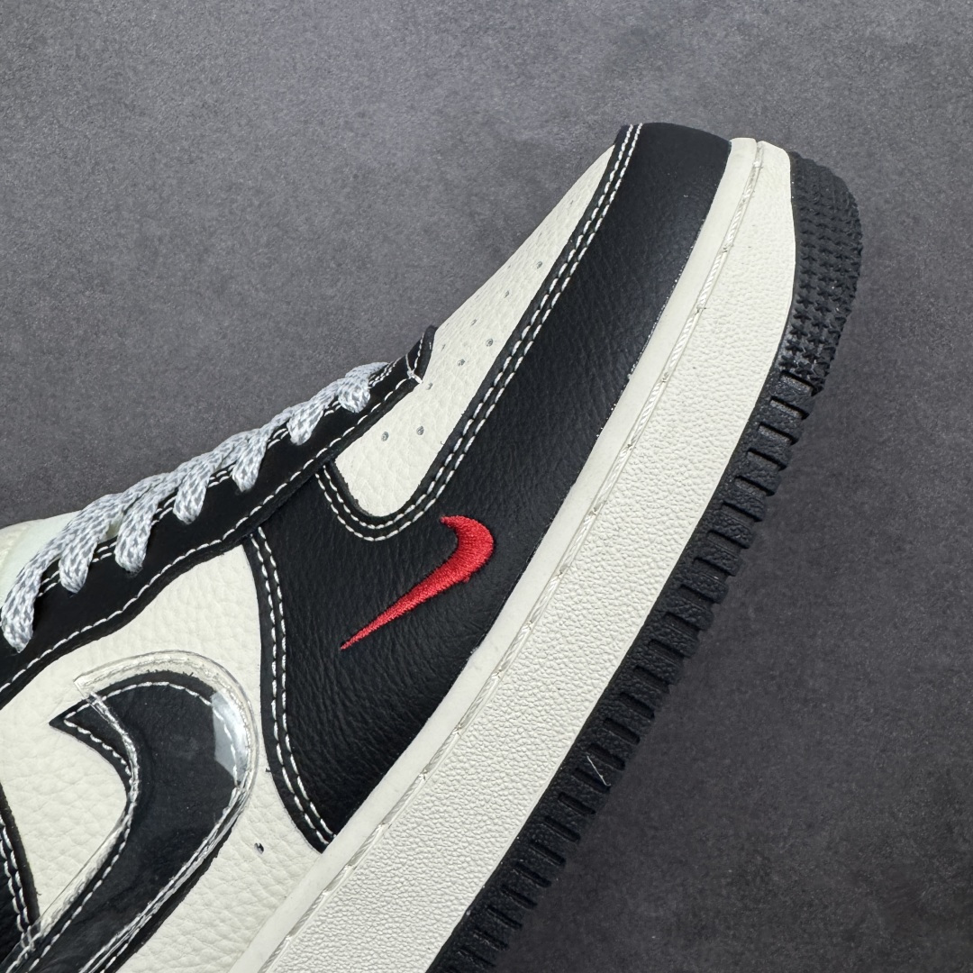 图片[5]-【定制版】Nike Air Force 1\’07 Low Supreme联名 米黑红 空军一号低帮休闲板鞋  #原楦头原纸板 原装鞋盒 定制五金配件 内置全掌气垫 原厂鞋底 货号：DF0188-106  尺码：36 36.5 37.5 38 38.5 39 40 40.5 41 42 42.5 43 44 44.5 45-选品中心