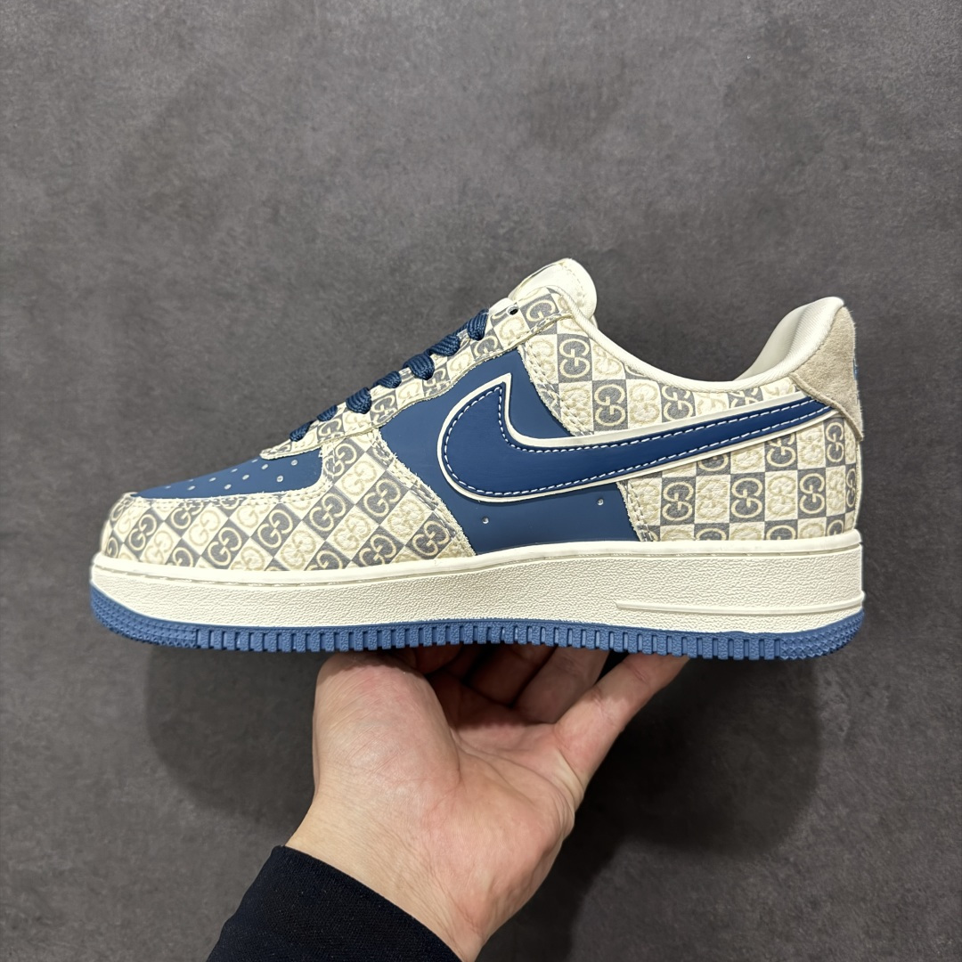 图片[2]-【定制版】Nike Air Force 1\’07 Low 联名 米白蓝 空军一号低帮休闲板鞋 XL1979-127  #定制鞋盒 大厂纯原品质出货 超高清洁度 皮料切割干净无任何毛边 细节完美  尺码：36 36.5 37.5 38 38.5 39 40 40.5 41 42 42.5 43 44 44.5 45 编码：HXSA310320-选品中心