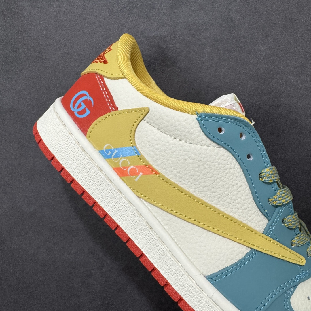 图片[6]-【定制版】#Louis Vuitton x Air Jordan 1 Low 定制配色 Lv联名 乔1 AJ1经典低帮休闲百搭板鞋   公司级版本 定制鞋盒 大厂流水生产 超高清洁度 皮料切割干净无任何毛边 细节完美 橡胶大底 耐磨防滑 舒适上脚 货号：XB1979-025  尺码：36 36.5 37.5 38 38.5 39 40 40.5 41 42 42.5 43 44 44.5 45 编码：CCB320330-选品中心