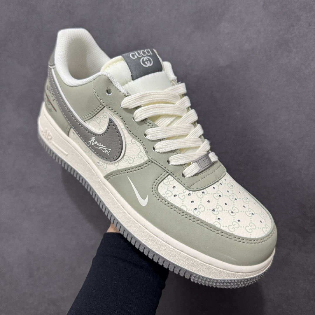 图片[3]-【定制版】Nk Air Force 1\’07 Low GL联名款空军一号低帮休闲板鞋 XS1958-621  #原楦头原纸板 原装鞋盒 定制五金配件 内置全掌气垫 原厂鞋底   尺码：36 36.5 37.5 38 38.5 39 40 40.5 41 42 42.5 43 44 44.5 45 编码：GLB310320-选品中心