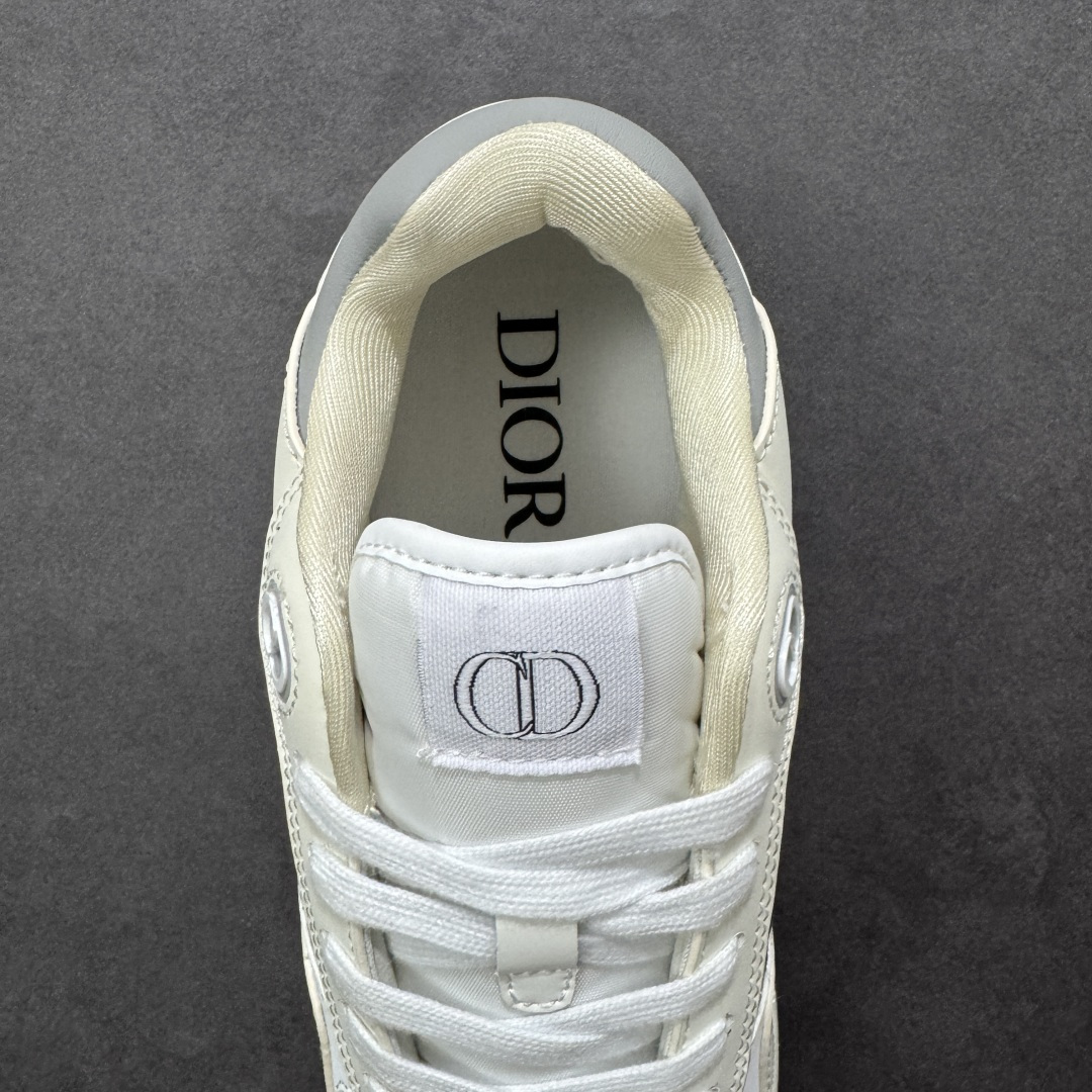 图片[7]-【YH版本】DIOR B27 Low \’Dior Oblique Galaxy 迪奥 低帮 黑色 牛皮织物徽标印花低邦休闲板鞋 这款B27低帮运动鞋是该系列新品，延续Dior的经典款式。采用灰色光滑牛皮革精心制作，侧面饰以米色和黑色Obliquex印花镶片；\”CD Lcons\”造型的鞋带孔眼巧妙精致，双色橡胶鞋底、后侧鞋口和鞋跟处均带有品牌标志性细节，提升格调。时尚百搭，可为各式造型增光添彩。 货号：3SN272ZIR16536 尺码：38 39 40 41 42 43 44 45 46 编码：XSB270280-选品中心