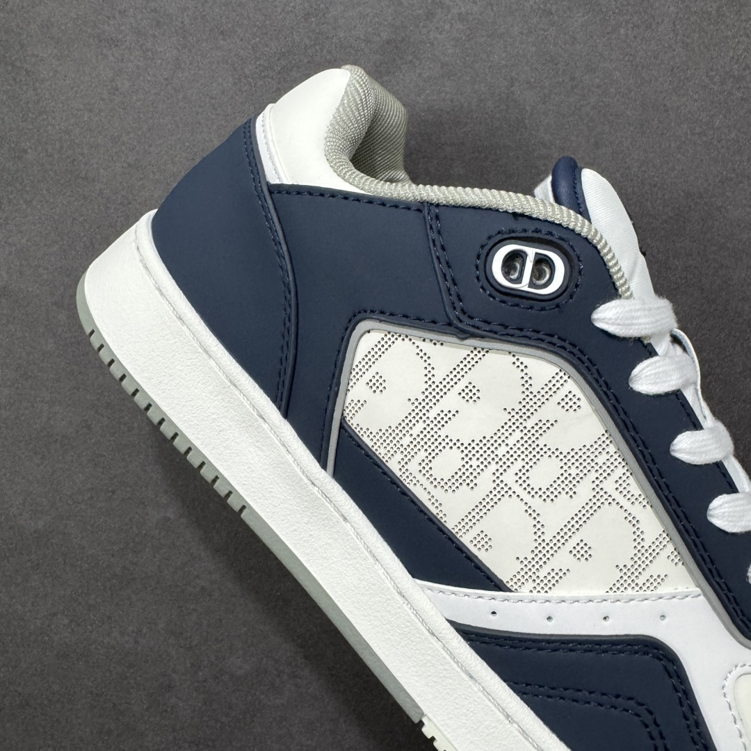 图片[6]-【YH版本】DIOR B27 Low \’Dior Oblique Galaxy 迪奥 低帮 黑色 牛皮织物徽标印花低邦休闲板鞋 这款B27低帮运动鞋是该系列新品，延续Dior的经典款式。采用灰色光滑牛皮革精心制作，侧面饰以米色和黑色Obliquex印花镶片；\”CD Lcons\”造型的鞋带孔眼巧妙精致，双色橡胶鞋底、后侧鞋口和鞋跟处均带有品牌标志性细节，提升格调。时尚百搭，可为各式造型增光添彩。 货号：3SN272ZIR16536 尺码：38 39 40 41 42 43 44 45 46 编码：XSB270280-选品中心
