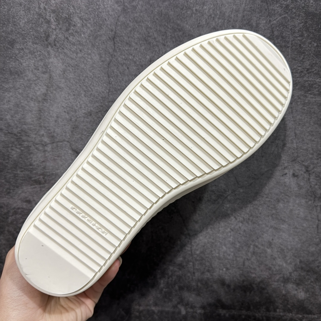 图片[9]-【莞产G版】帆布大匡威RO / Rick Owens DRKSHDW 瑞克·欧文斯 大匡威/低帮厚底/ 水洗牛仔帆布 低帮 西瓜头 【皮料】 东莞原厂进口全新2025年新材质““水洗牛仔斜纹帆布” 【鞋带】 鞋带采用水染定织法工艺，高密度之下，透出光泽感！ 【鞋头】软糯，轻轻按压有牛皮细细的纹理质感！ 【鞋底】TPU大底奶香味！硬度、肤感一比一！鞋底logo钢印清晰正确！ 【鞋垫】独家私人开模压印！牛皮贴面，双层复合！ 【尺码】 ：36 37 38 39 40 41 42 43 44 45 46！-选品中心