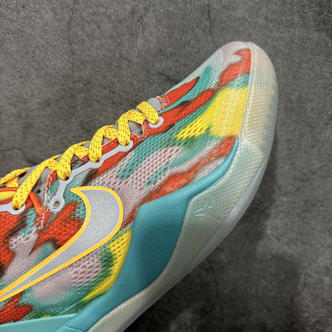 图片[6]-【CK纯原版】Nike Zoom Kobe Ⅷ System 科比8代 男子实战篮球鞋 FQ3548-001 鞋垫升级配备超厚PHYLON中底 前后掌部位搭载Zoom气垫单元 塑料碳纤维支撑中板 KOBE VII体系的速度模块配备了 PHYLON 中底和在前后掌部位的 Zoom气垫单元，提供快速响应的缓冲。同时，采用低帮弹力鞋口设计，使鞋子能够紧贴脚踝提供更好的支撑。速度模块采用贴合脚面的舒适包裹设计，摒弃传统的鞋舌和鞋内套，使球鞋更加轻质。 尺码：39-47.5-选品中心