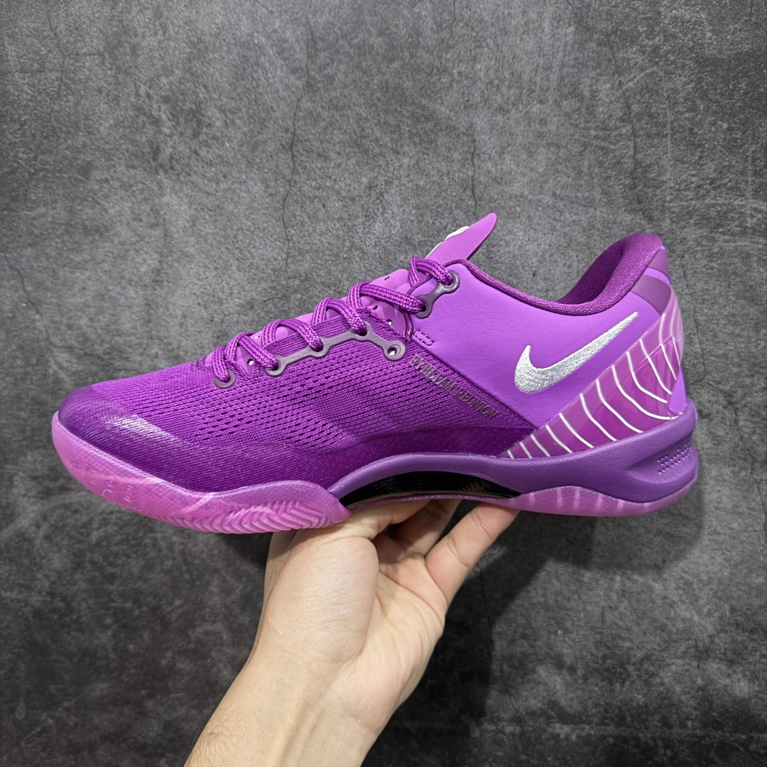 图片[2]-【CK纯原版】Nike Zoom Kobe Ⅷ System 科比8代 男子实战篮球鞋 威尼斯海滩 FQ3548-001 鞋垫升级配备超厚PHYLON中底 前后掌部位搭载Zoom气垫单元 塑料碳纤维支撑中板 KOBE VII体系的速度模块配备了 PHYLON 中底和在前后掌部位的 Zoom气垫单元，提供快速响应的缓冲。同时，采用低帮弹力鞋口设计，使鞋子能够紧贴脚踝提供更好的支撑。速度模块采用贴合脚面的舒适包裹设计，摒弃传统的鞋舌和鞋内套，使球鞋更加轻质。 尺码：39-47.5-选品中心