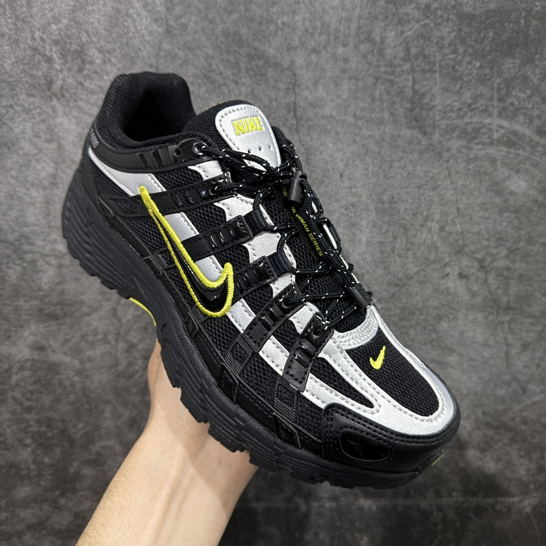 图片[3]-【外贸纯原版】Nike P-6000 Premium系列低帮复古老爹风休闲运动舒适慢跑鞋 FV0943-001 最大做到47.5 男女码真标半码制 升级原楦原纸版数据开发版型 采用硬质牛剖革组合透气网面材质 正确3层组织中底搭载EVA轻量缓震嵌入双层革新物料鞋垫,外置防滑耐磨橡胶底片❗ 尺码：36-47.5-选品中心