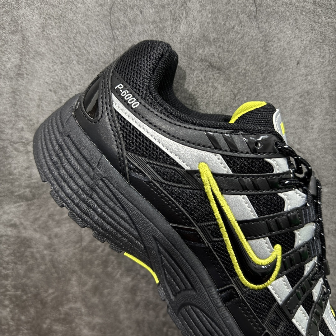 图片[7]-【外贸纯原版】Nike P-6000 Premium系列低帮复古老爹风休闲运动舒适慢跑鞋 FV0943-001 最大做到47.5 男女码真标半码制 升级原楦原纸版数据开发版型 采用硬质牛剖革组合透气网面材质 正确3层组织中底搭载EVA轻量缓震嵌入双层革新物料鞋垫,外置防滑耐磨橡胶底片❗ 尺码：36-47.5-选品中心