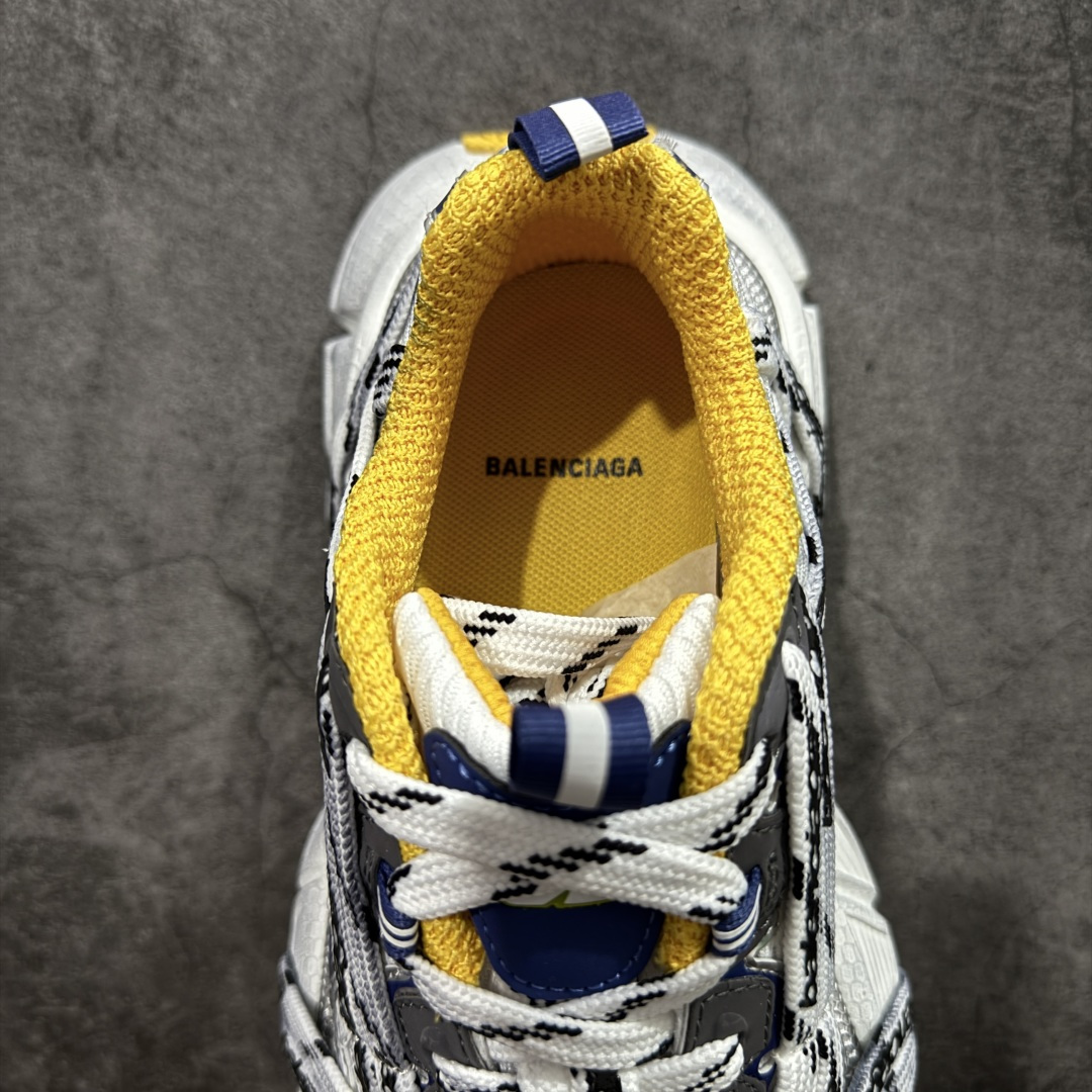图片[8]-【纯原GO版本】Balenciaga 巴黎世家全新3XL极限绑带 全新十代潮流跑鞋 采用环保天空革与网眼织物鞋面材质 中底搭载轻量发泡EVA缓震中底 组合防滑橡胶大底 增加全新设计 在延续 Track Trainer 户外轮廓和复杂鞋面结构的同时 更具复古风格 尺码：35-46-选品中心