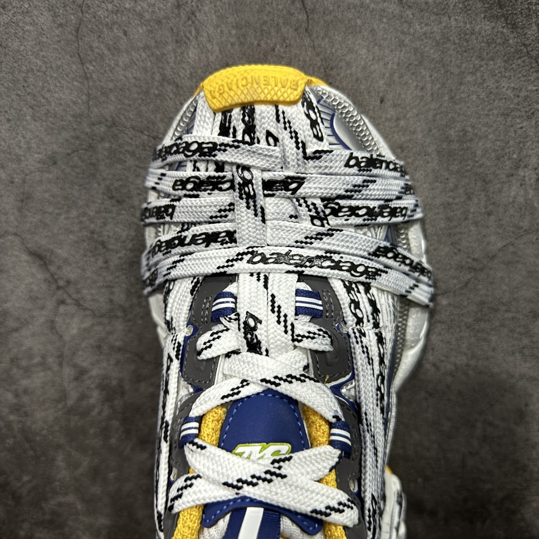 图片[5]-【纯原GO版本】Balenciaga 巴黎世家全新3XL极限绑带 全新十代潮流跑鞋 采用环保天空革与网眼织物鞋面材质 中底搭载轻量发泡EVA缓震中底 组合防滑橡胶大底 增加全新设计 在延续 Track Trainer 户外轮廓和复杂鞋面结构的同时 更具复古风格 尺码：35-46-选品中心