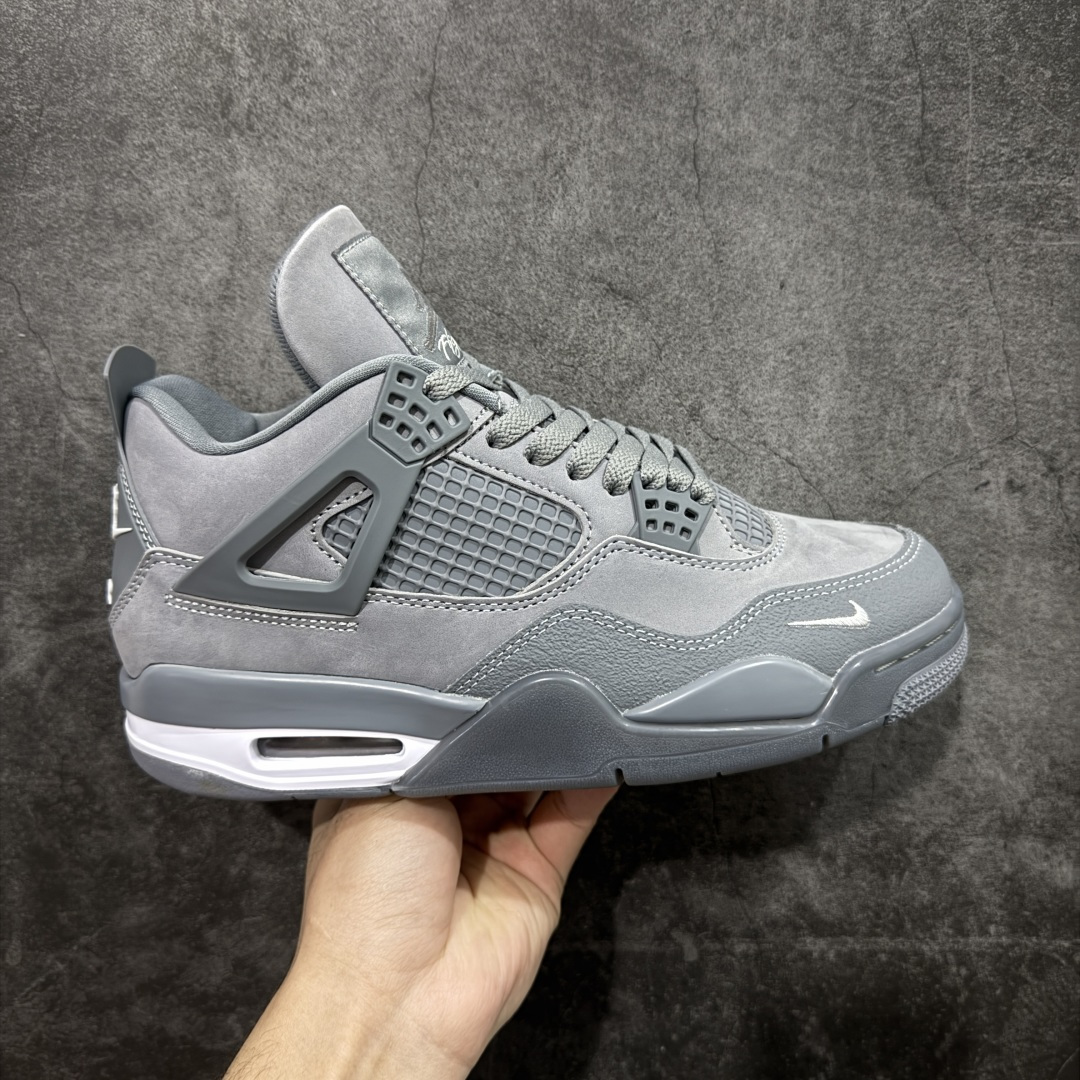 【kz纯原版】Air Jordan 4 Retro AJ4 乔4灰砖 HF4340-003 全新升级改良 顶级原厂麂皮绒感到位 原鞋原楦原纸板同源开发 完美呈现乔4的版型 内侧正确双色网格 还原细节 原厂皮料 正确气垫颜色 正确网格工艺 正确拉帮工艺 全鞋原装材料制作 原档案原模具打造 支持全方位与正品对比 尺码：36-48.5-选品中心