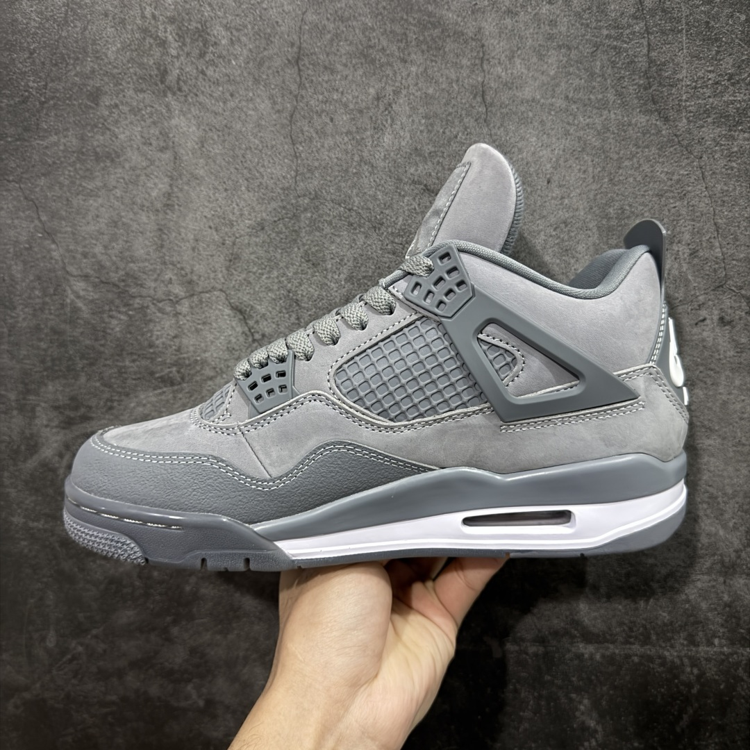 图片[2]-【kz纯原版】Air Jordan 4 Retro AJ4 乔4灰砖 HF4340-003 全新升级改良 顶级原厂麂皮绒感到位 原鞋原楦原纸板同源开发 完美呈现乔4的版型 内侧正确双色网格 还原细节 原厂皮料 正确气垫颜色 正确网格工艺 正确拉帮工艺 全鞋原装材料制作 原档案原模具打造 支持全方位与正品对比 尺码：36-48.5-选品中心