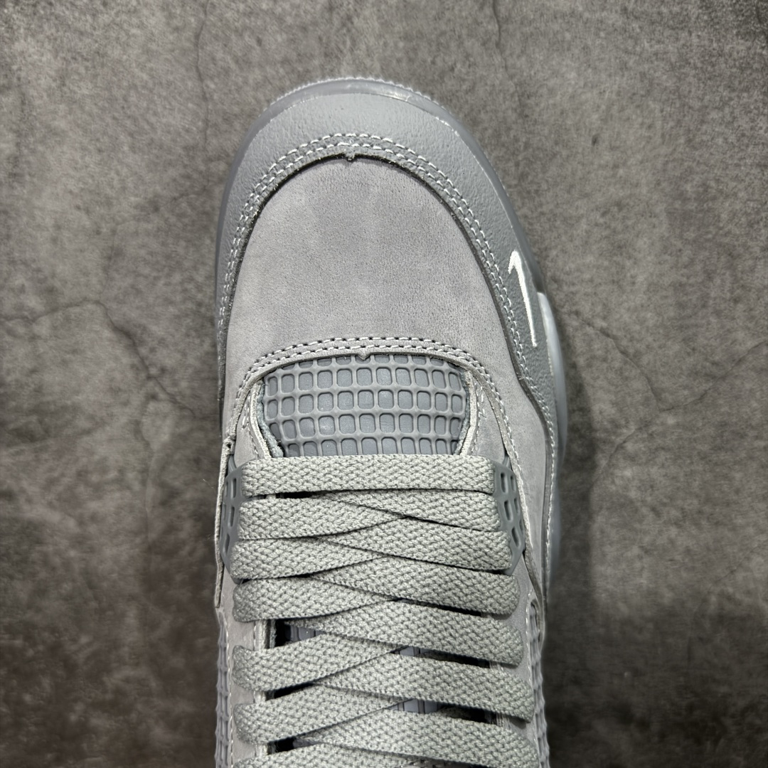 图片[5]-【kz纯原版】Air Jordan 4 Retro AJ4 乔4灰砖 HF4340-003 全新升级改良 顶级原厂麂皮绒感到位 原鞋原楦原纸板同源开发 完美呈现乔4的版型 内侧正确双色网格 还原细节 原厂皮料 正确气垫颜色 正确网格工艺 正确拉帮工艺 全鞋原装材料制作 原档案原模具打造 支持全方位与正品对比 尺码：36-48.5-选品中心