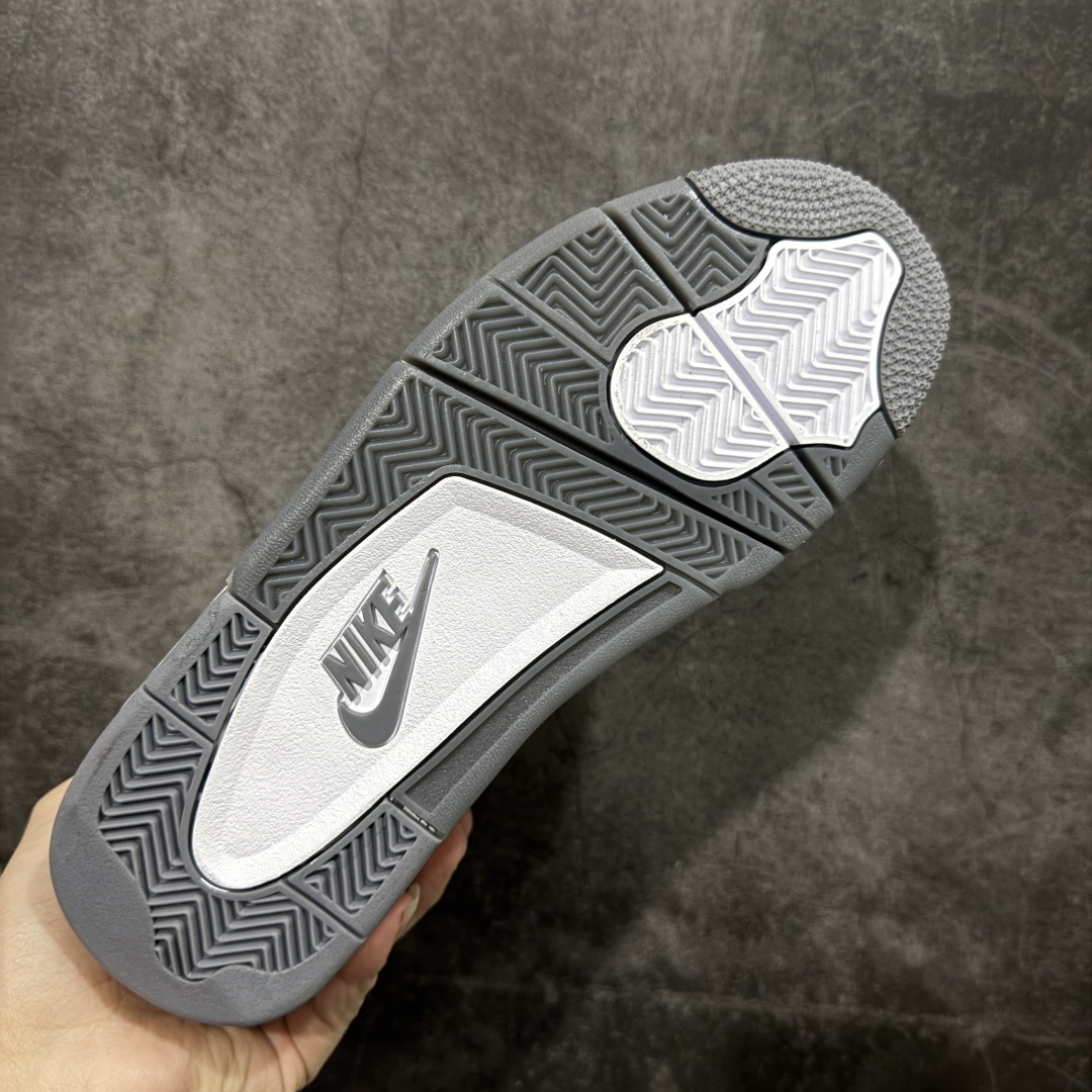 图片[9]-【kz纯原版】Air Jordan 4 Retro AJ4 乔4灰砖 HF4340-003 全新升级改良 顶级原厂麂皮绒感到位 原鞋原楦原纸板同源开发 完美呈现乔4的版型 内侧正确双色网格 还原细节 原厂皮料 正确气垫颜色 正确网格工艺 正确拉帮工艺 全鞋原装材料制作 原档案原模具打造 支持全方位与正品对比 尺码：36-48.5-选品中心